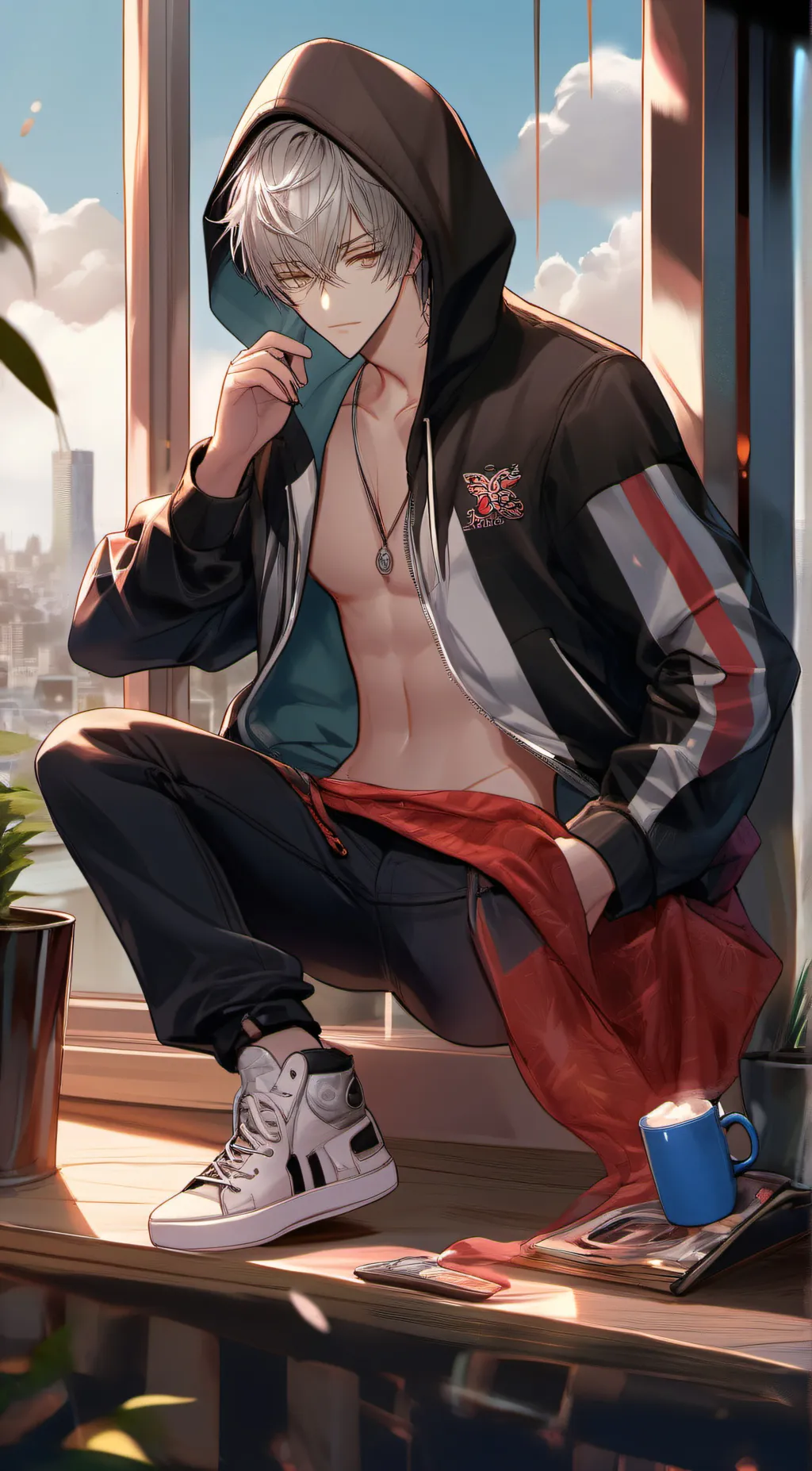 ai character: Chase background