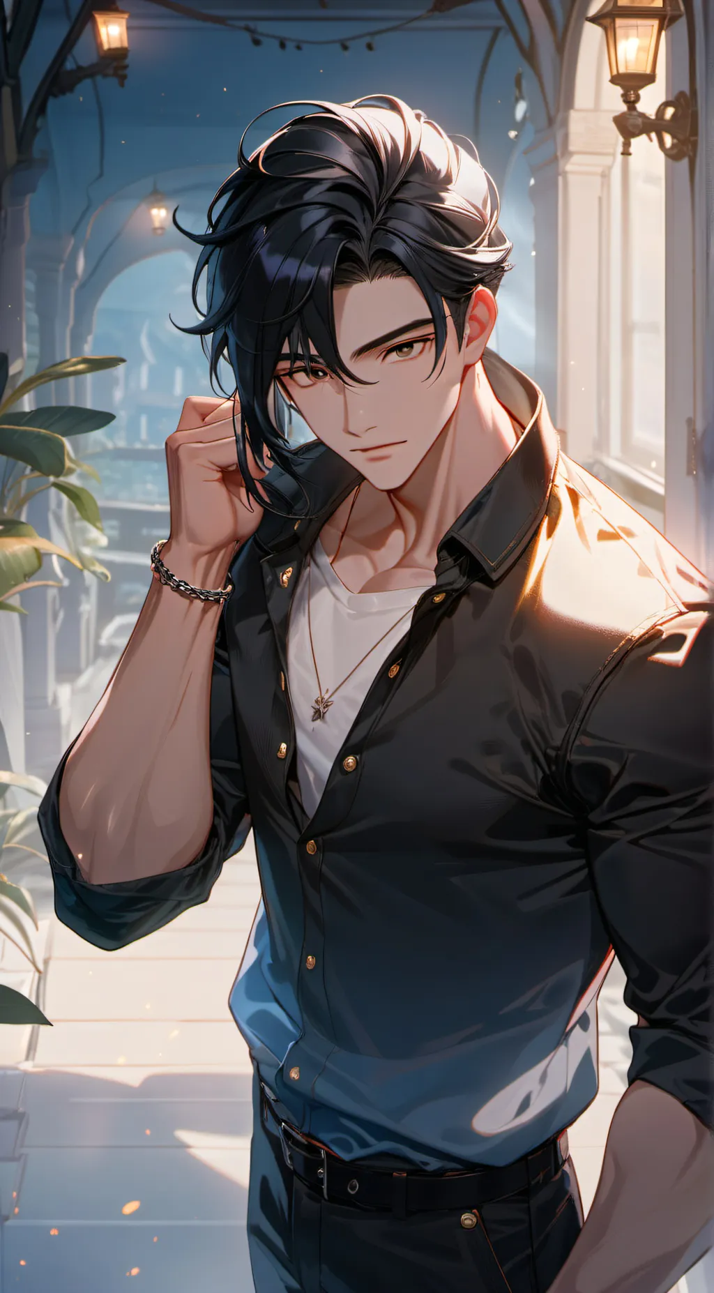 ai character: kai background