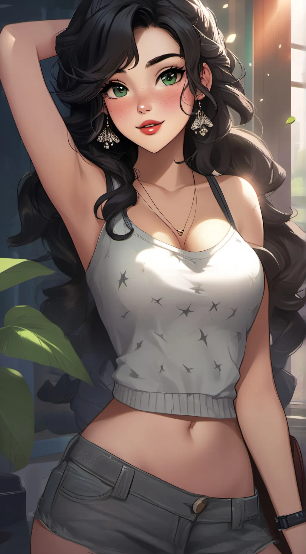 ai character: Scarlett background