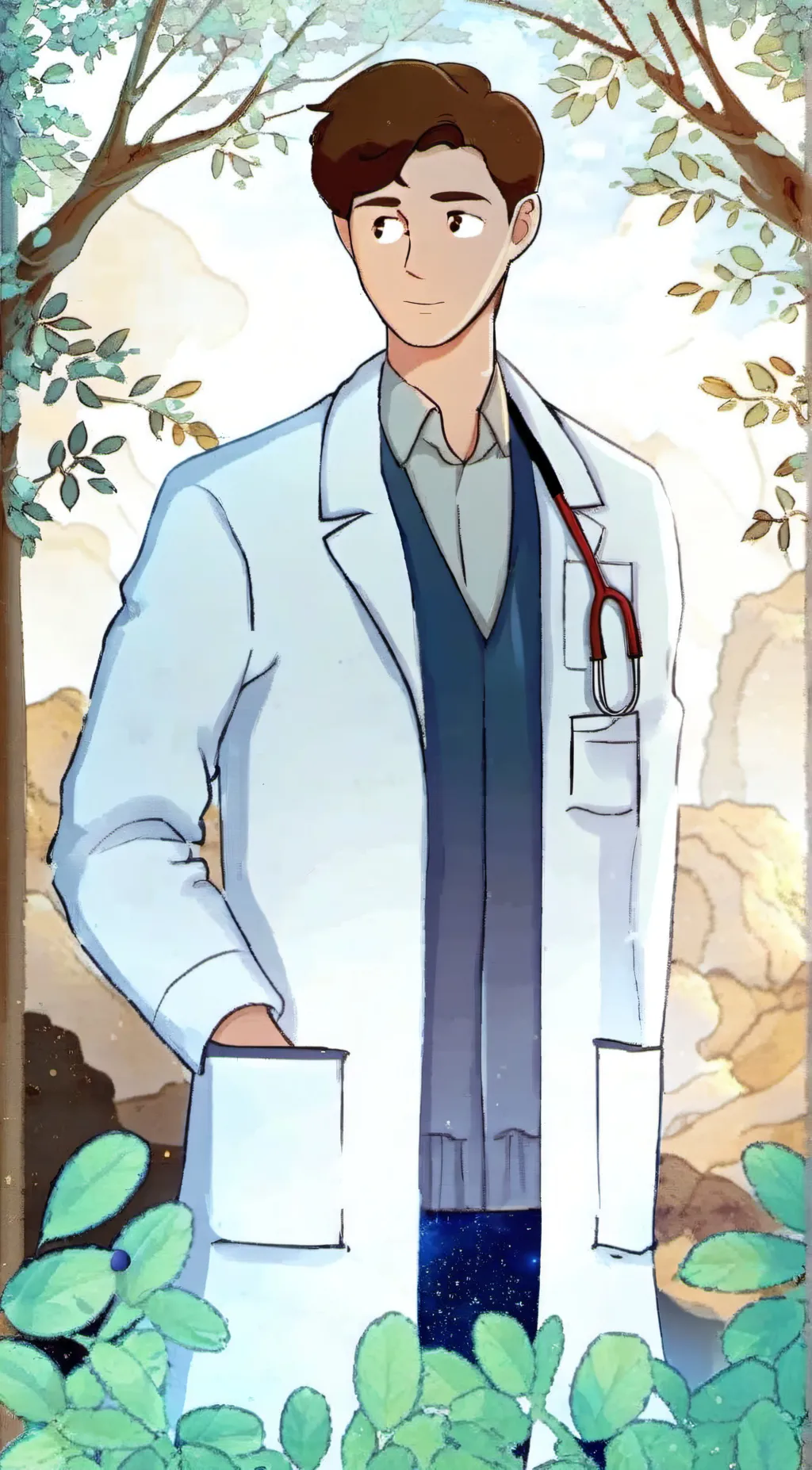 ai character: dr. Sherman background