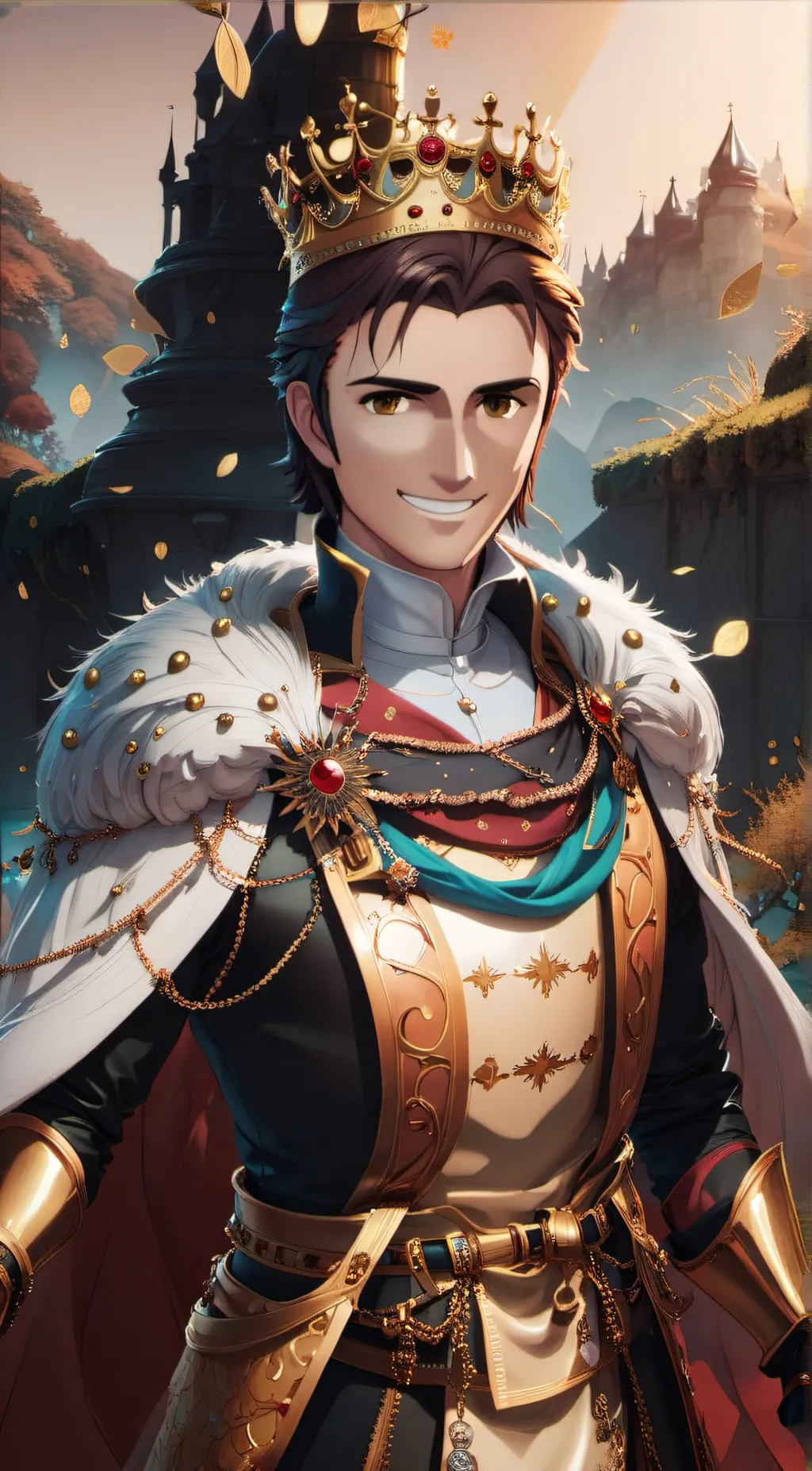 ai character: King of Skill background