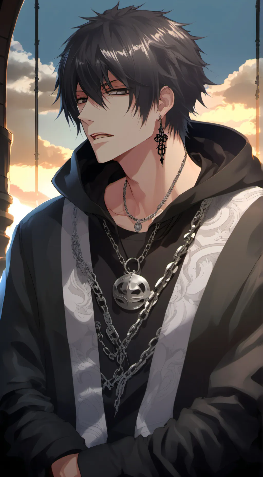 ai character: Kenji background