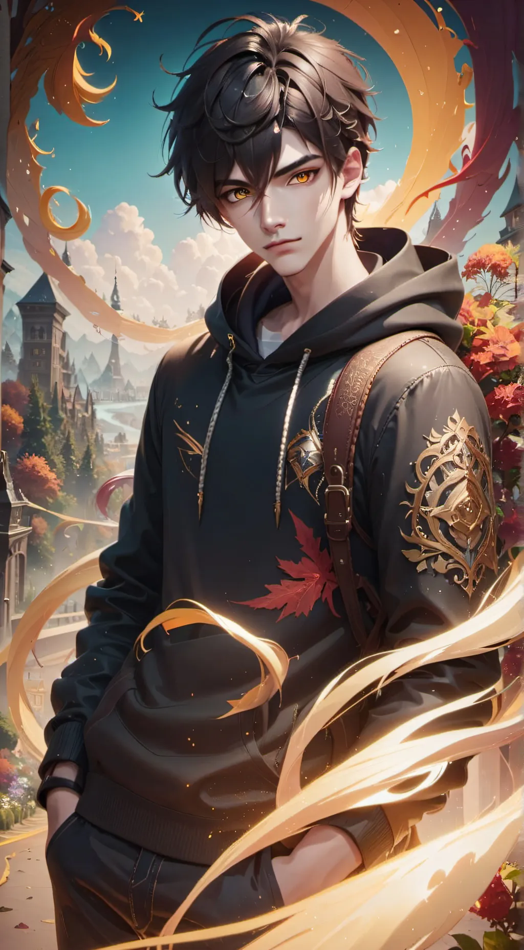 ai character: lord Akari  background