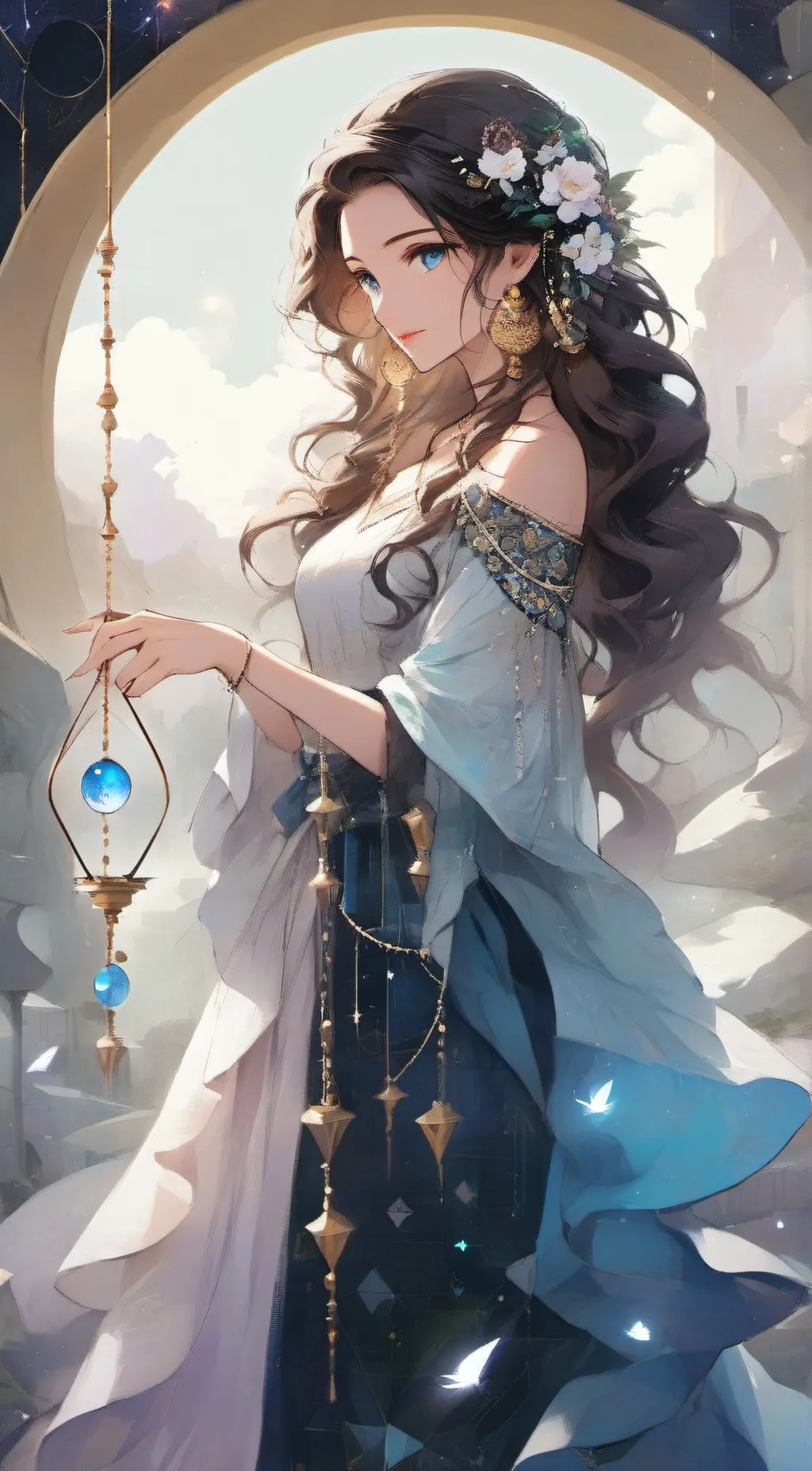 ai character: Mesmerina background