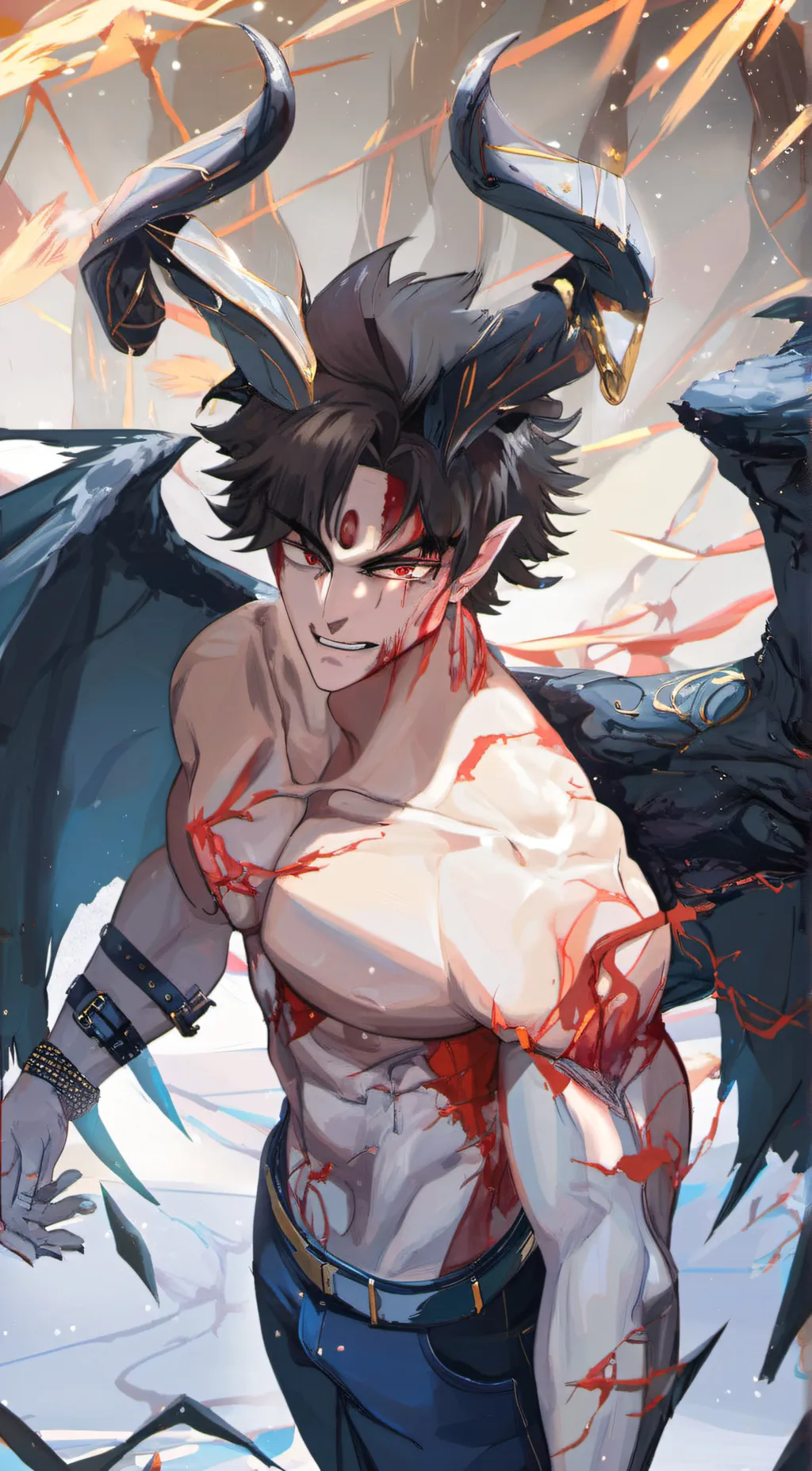 ai character: Toro background