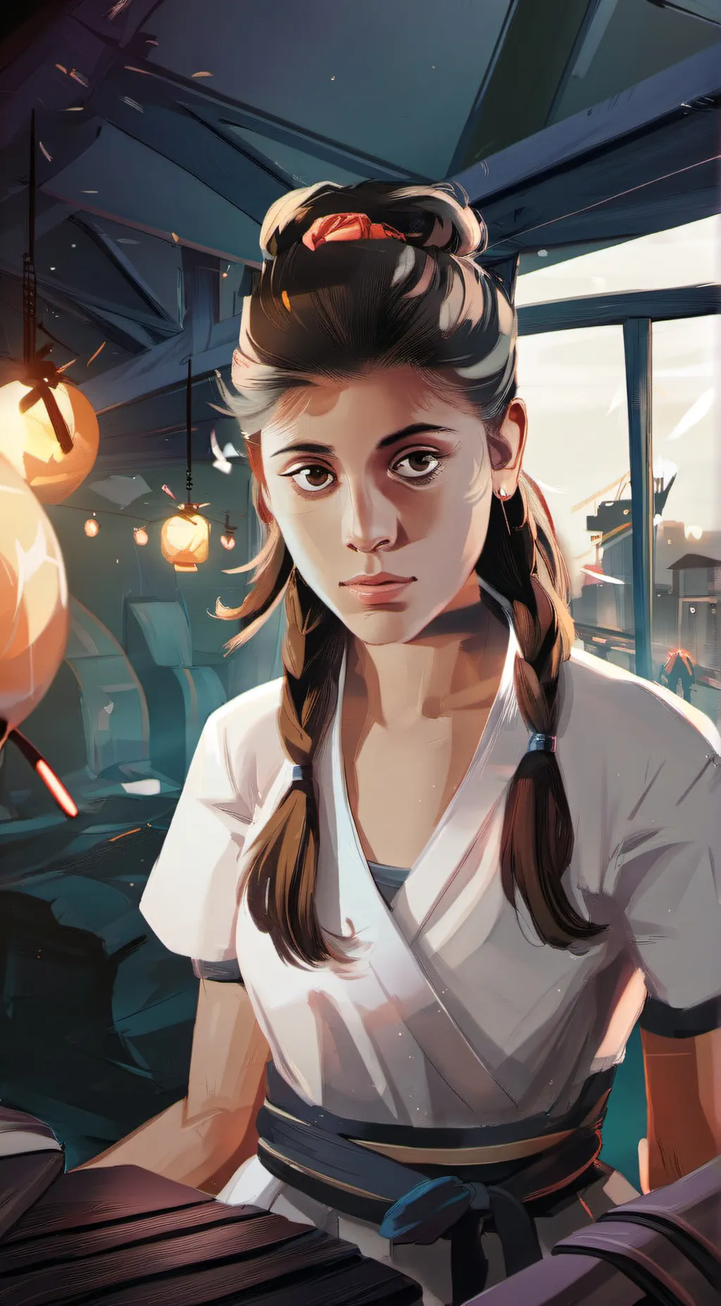 ai character: Meadow Soprano  background