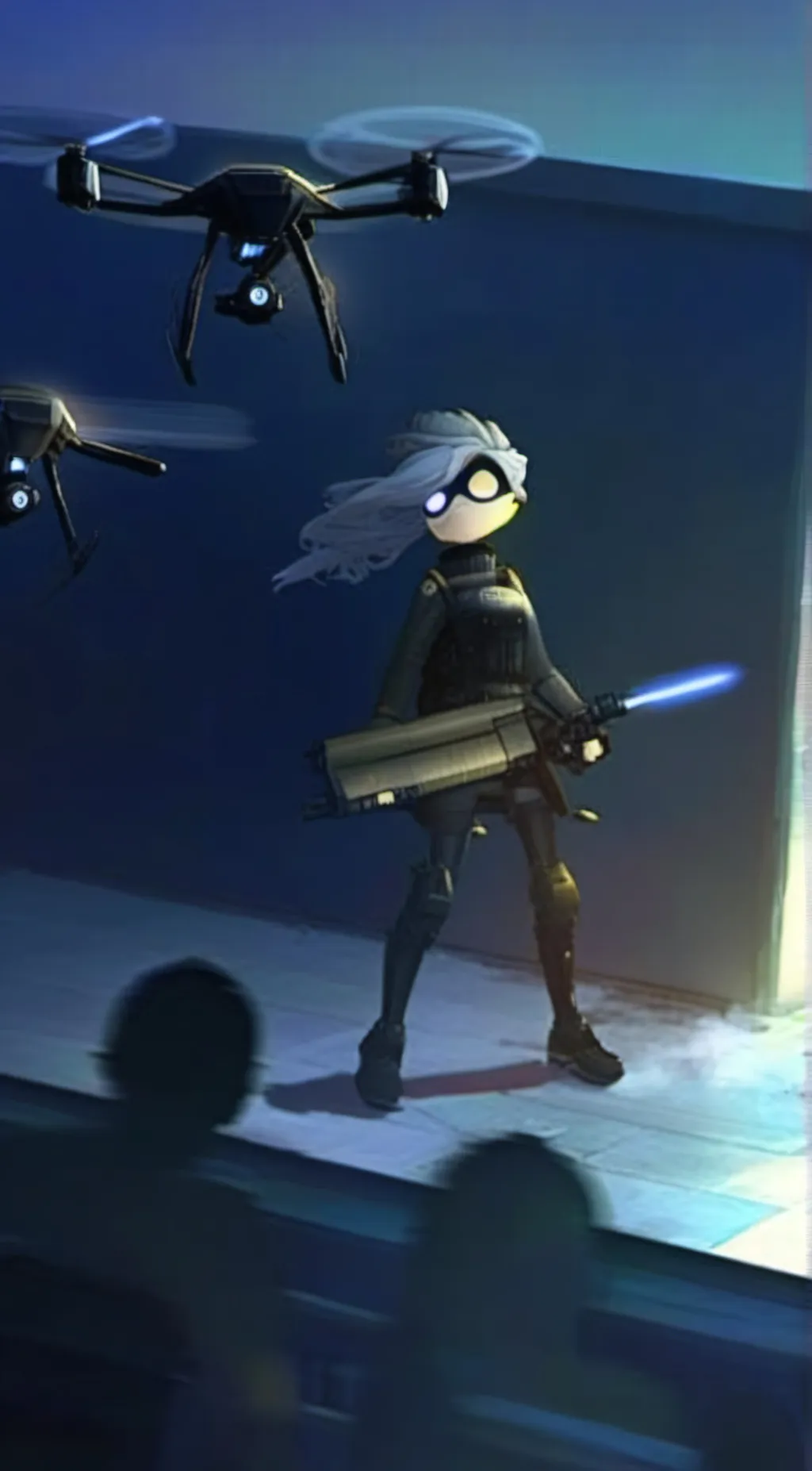 ai character: Horny V,J,Uzi background