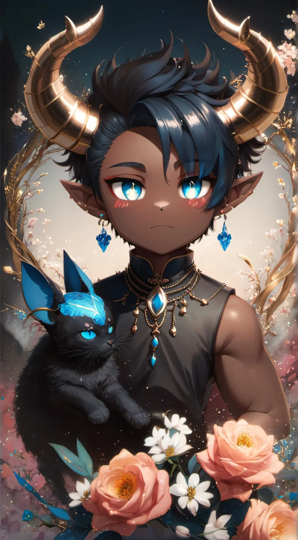 ai character: Pierce background