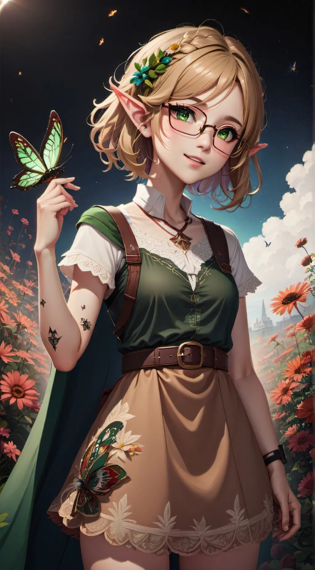 ai character: ♤☆Emma♧♡ background