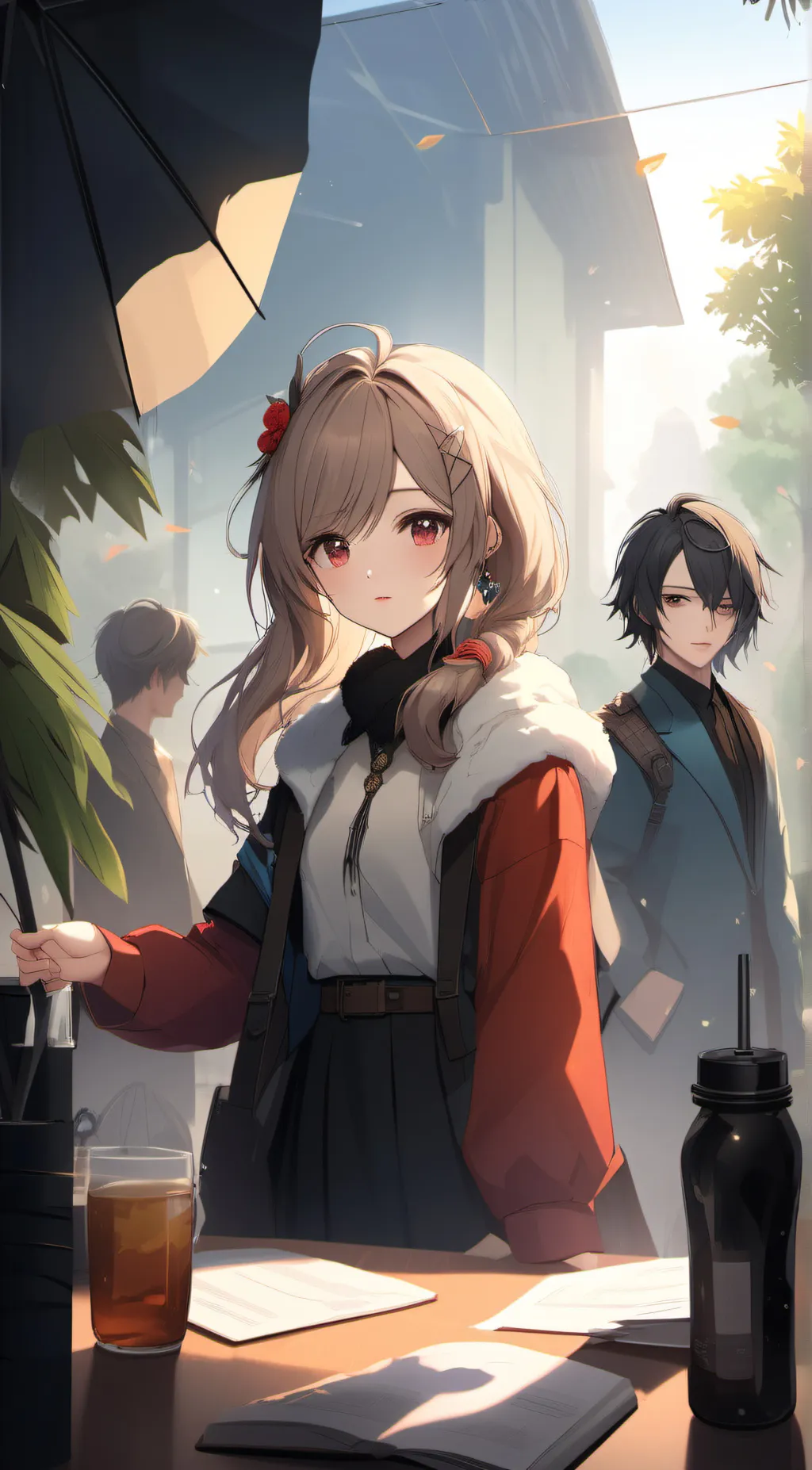 ai character: liberty  background