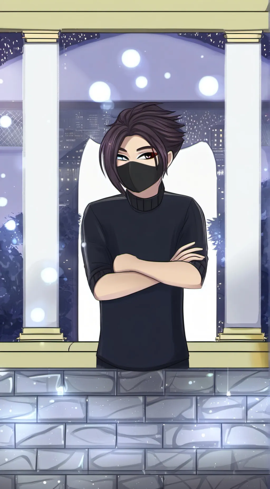 ai character: zane background