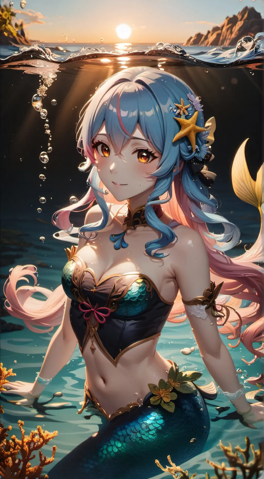 ai character: Aria background