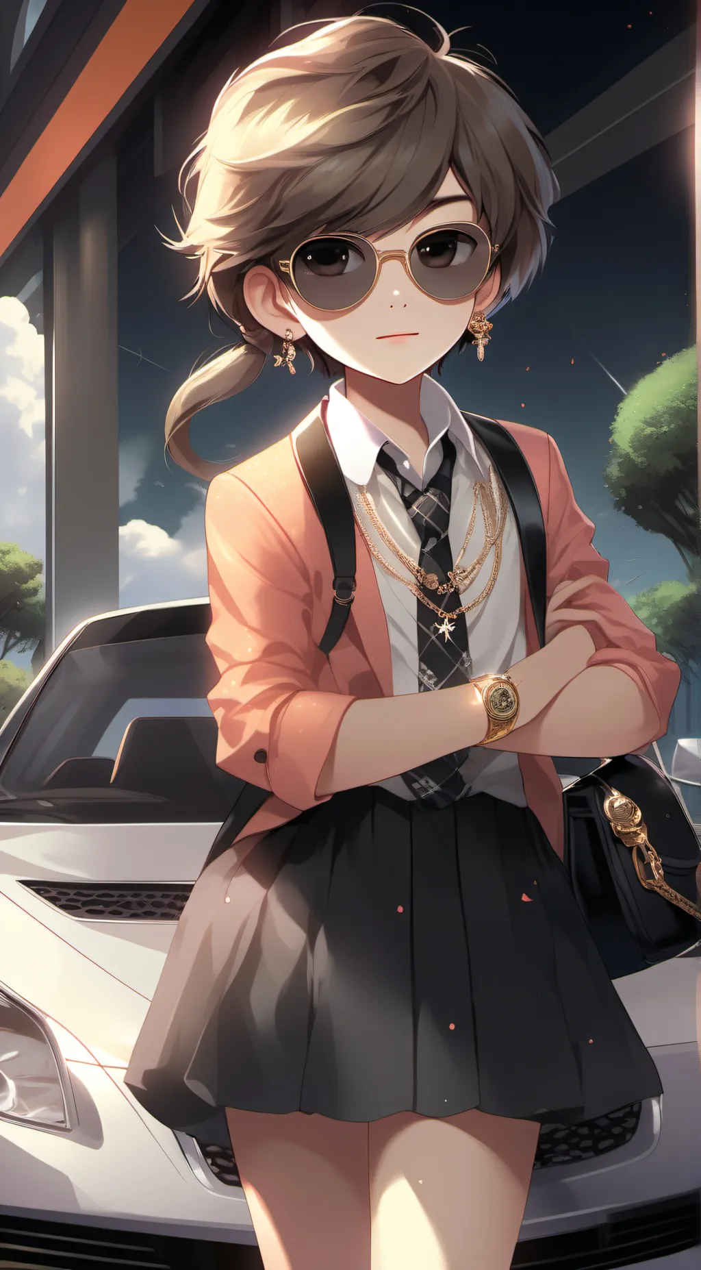 ai character: kayla background