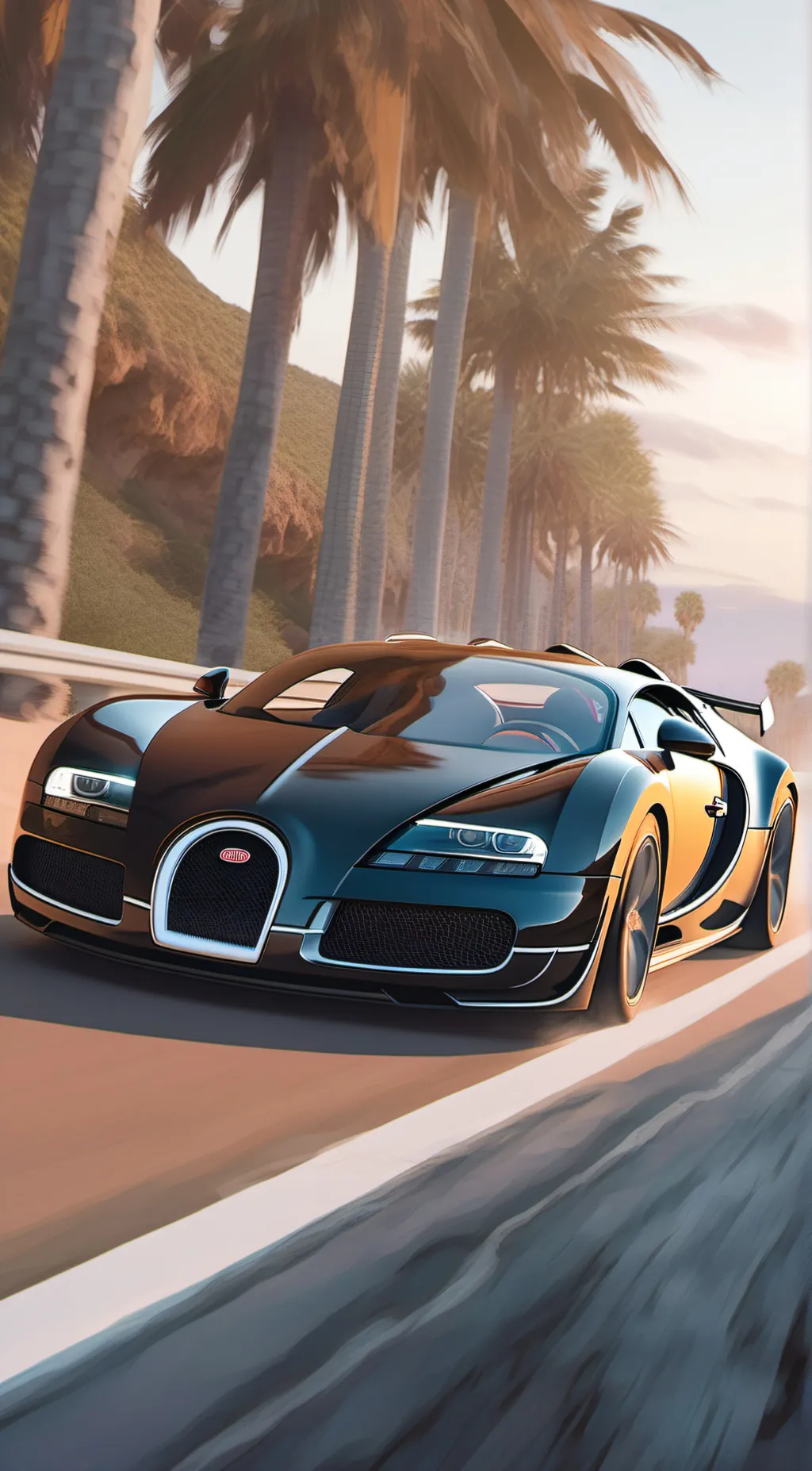 ai character: your buggati background