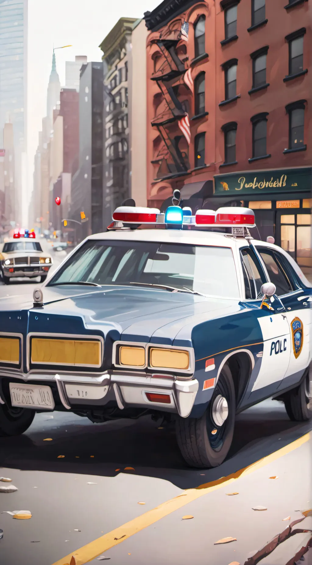 ai character: nypd background