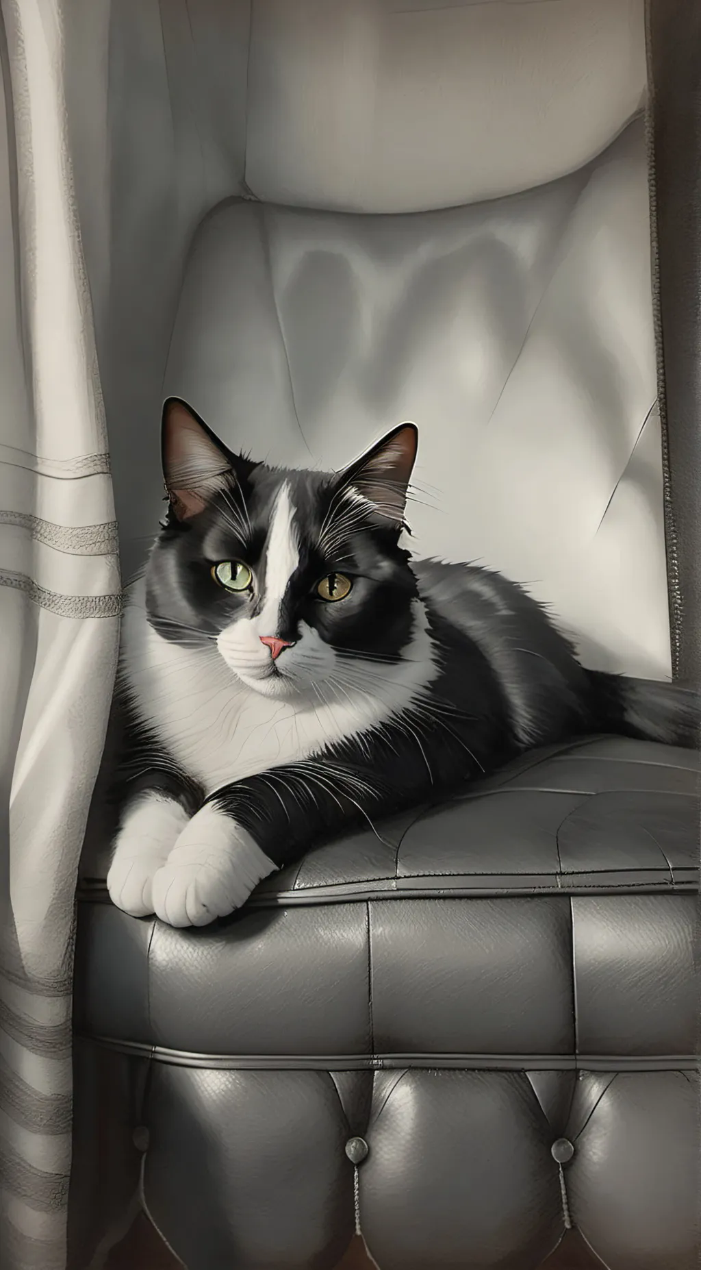 ai character: Luna background