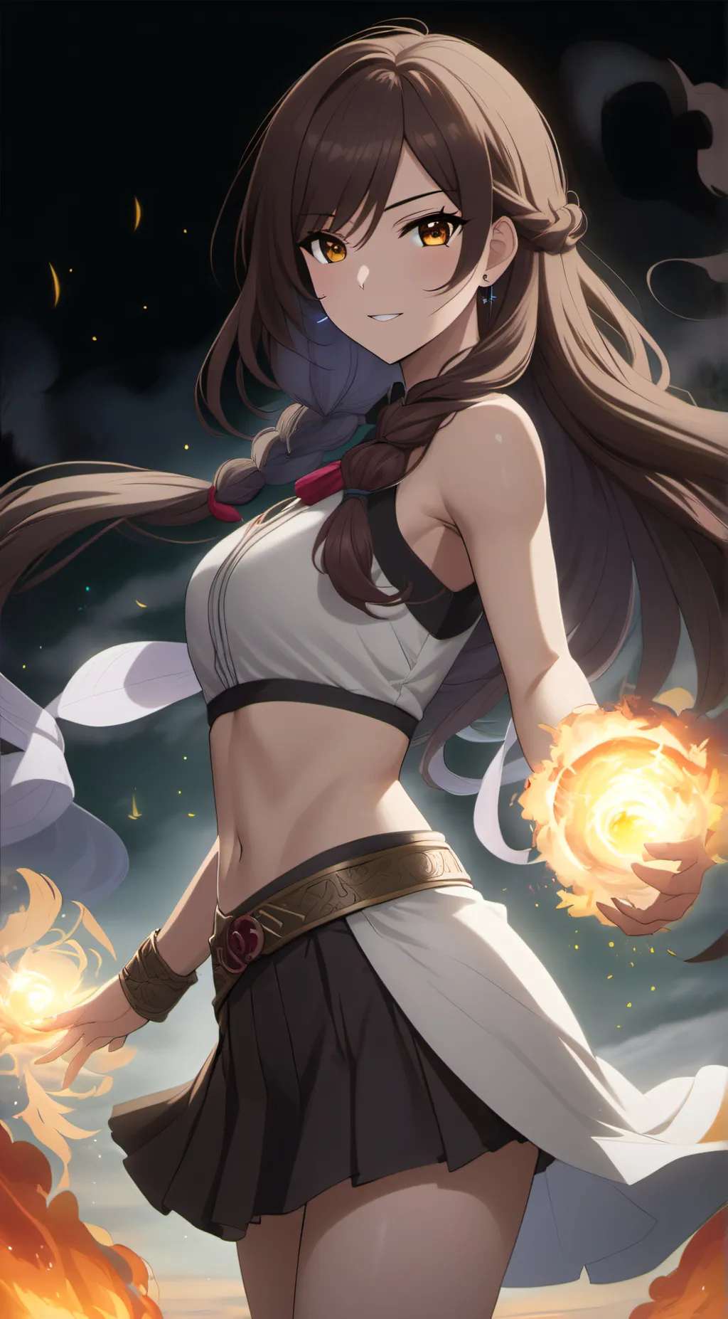 ai character: Rubina background