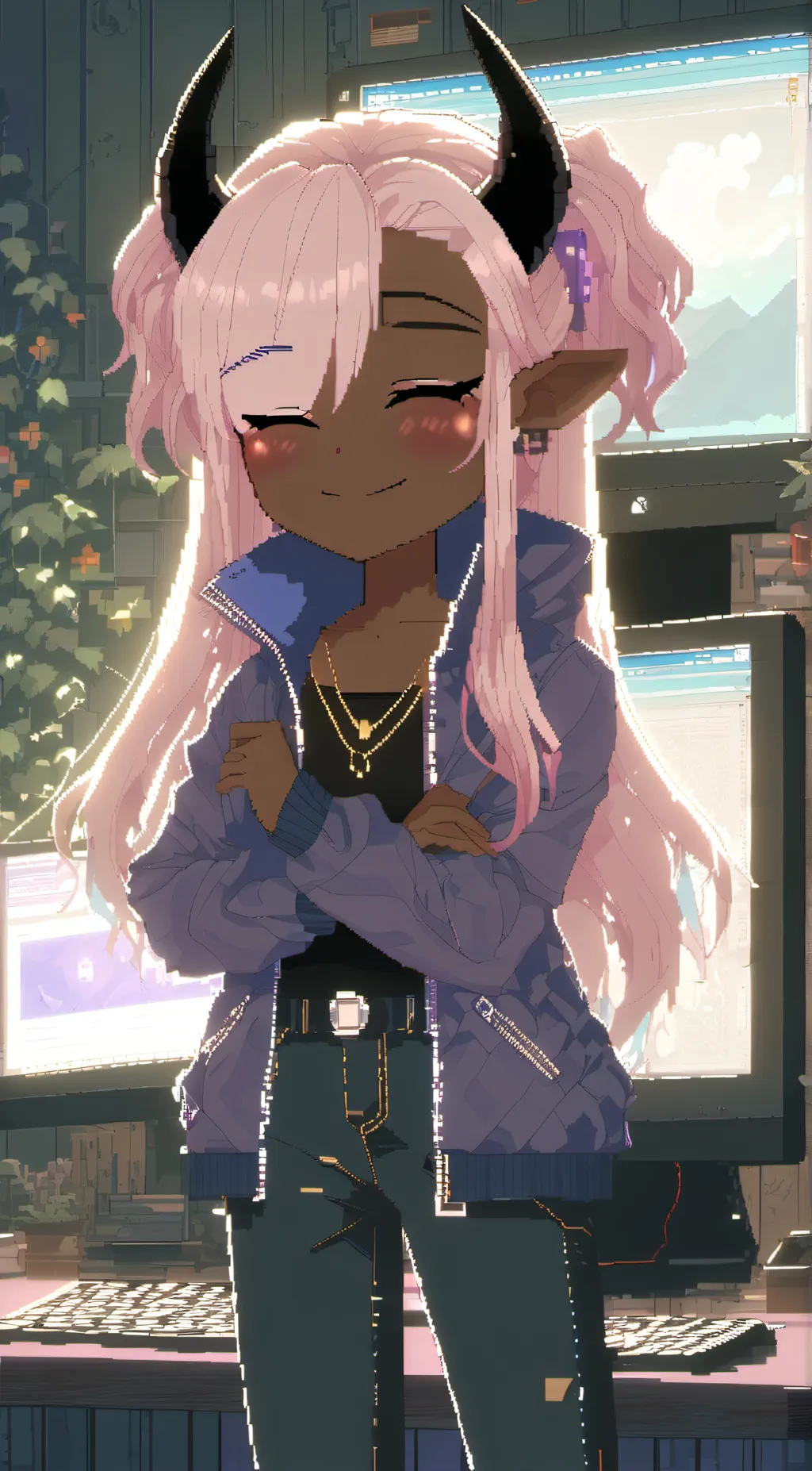 ai character: Amiqua background