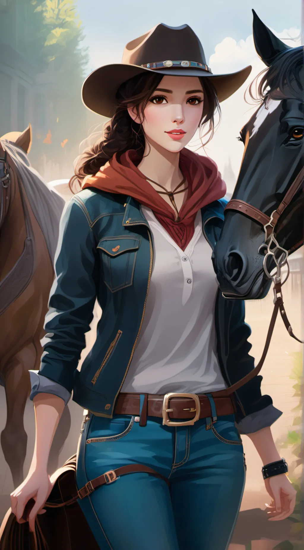 ai character: Kelly background