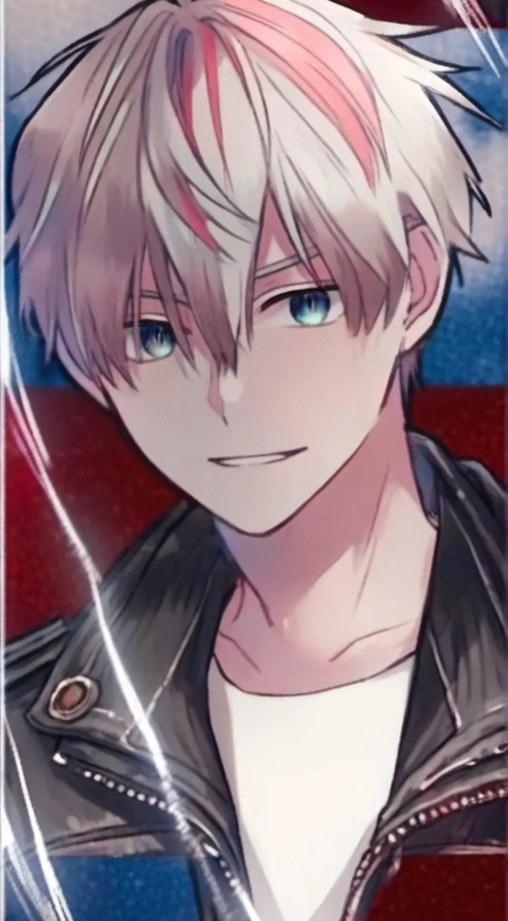 ai character: Shoto Todoroki background