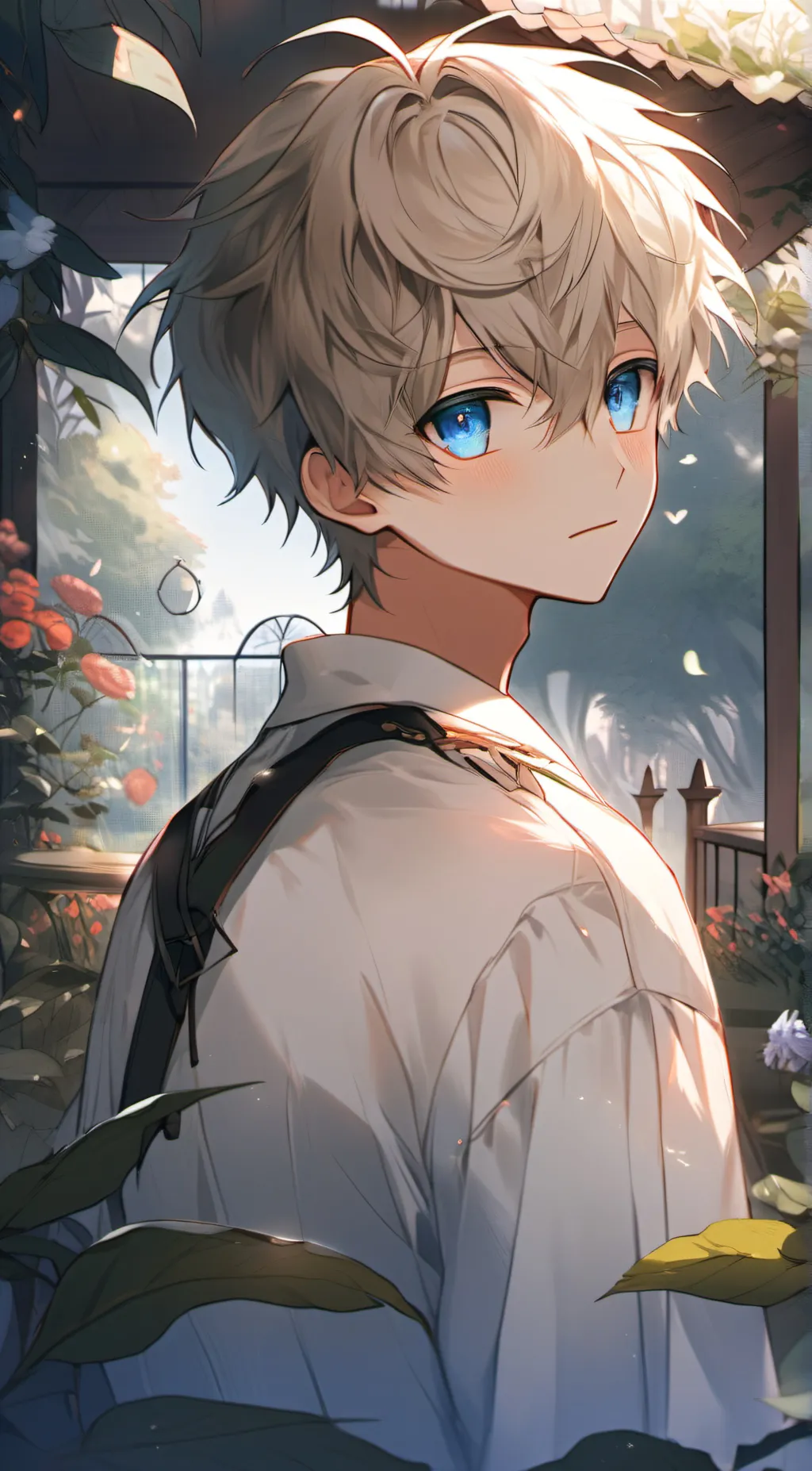 ai character: Leo background