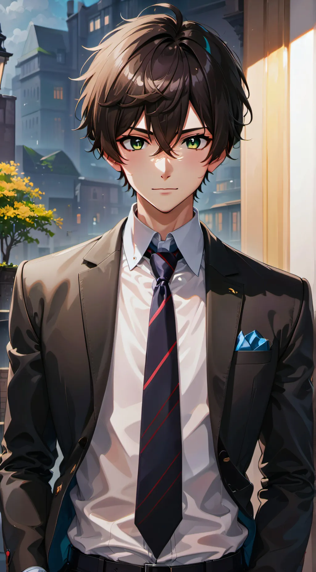 ai character: Luis  background