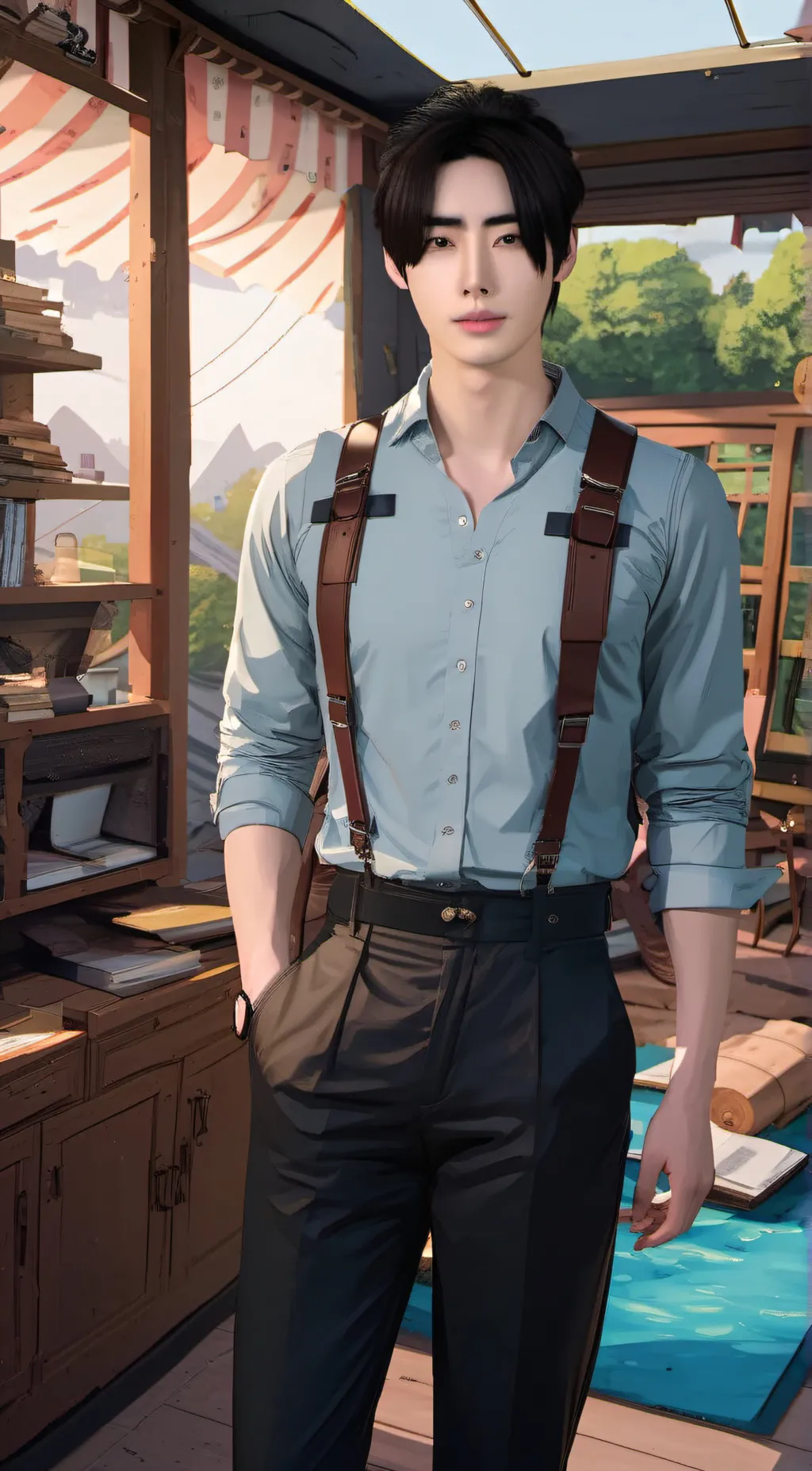 ai character: hoon background