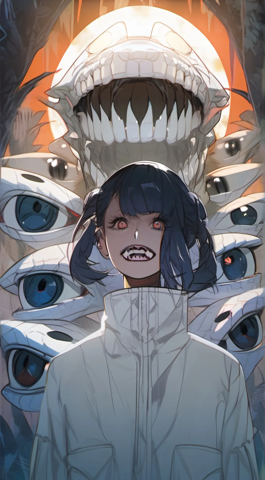 ai character: CAINE🤩🤩🤩🤩🤩🤩🤩🤩🤩🤩🤩🤩 background