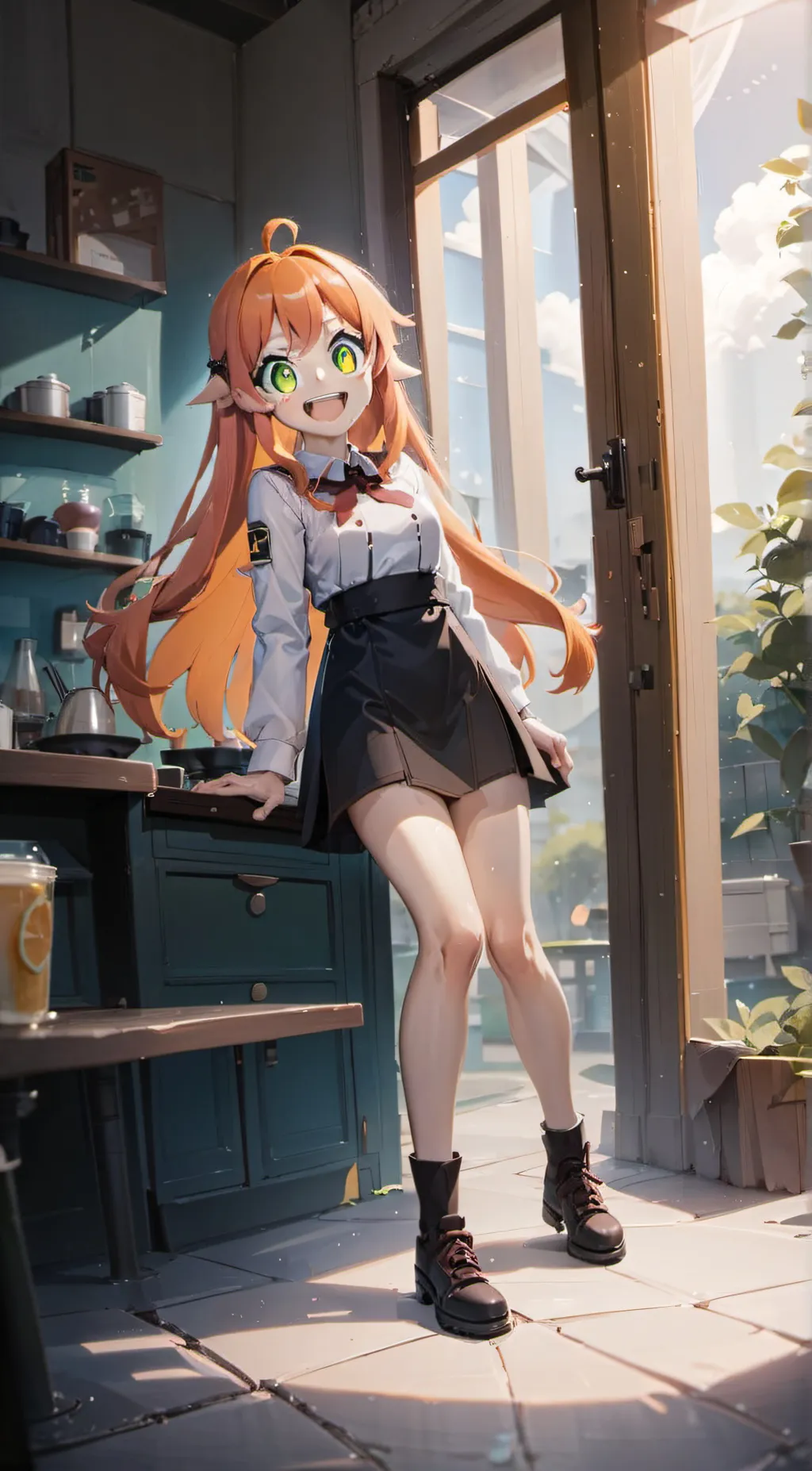 ai character: Star background