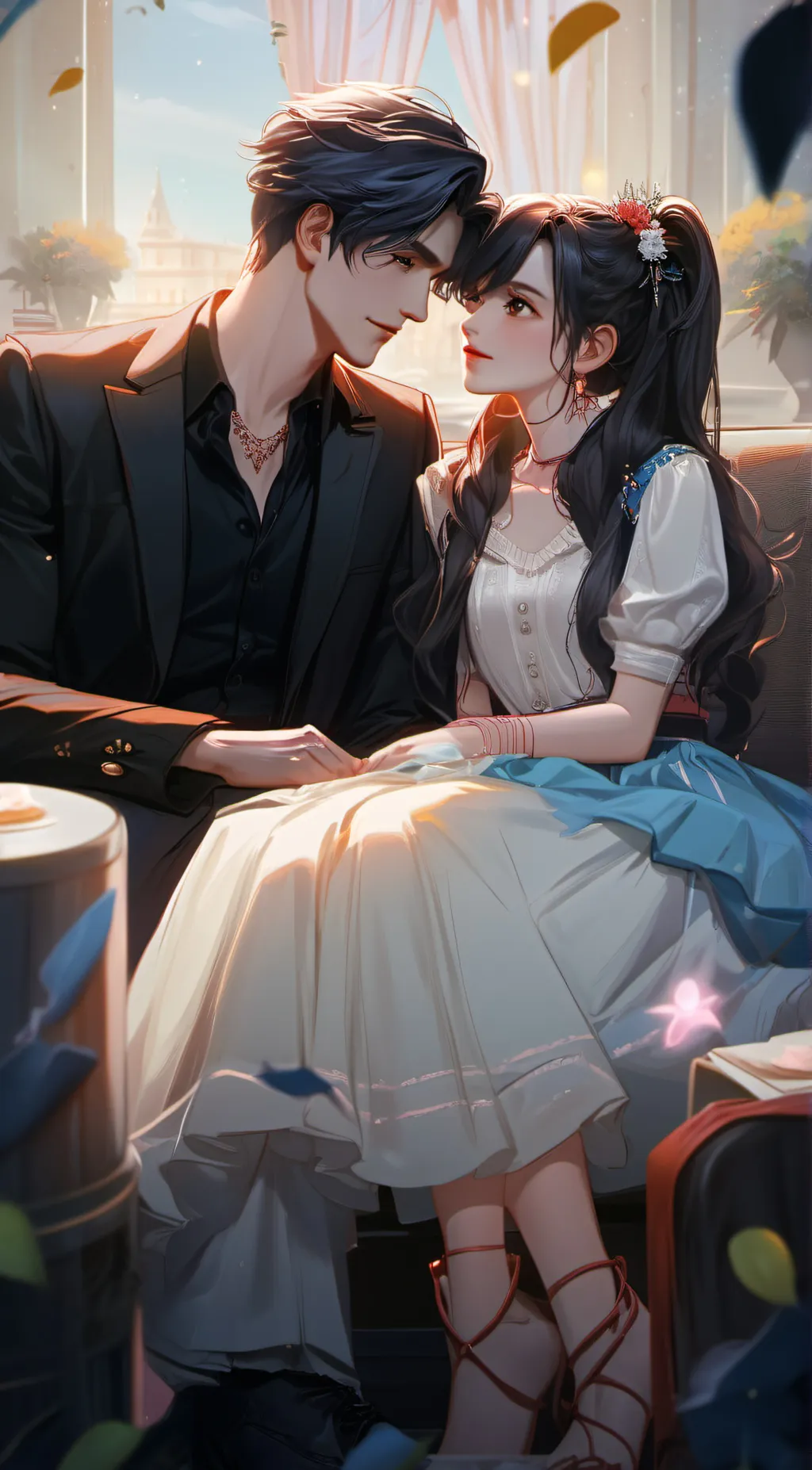 ai character: merlin background