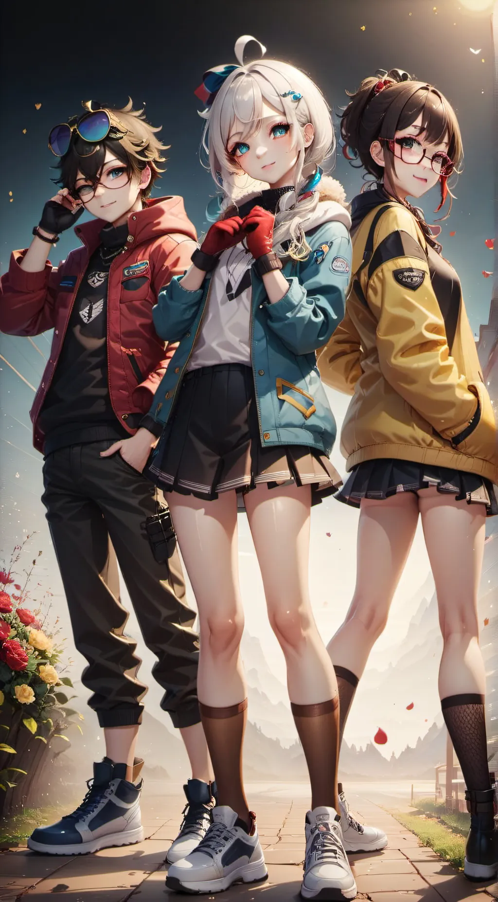 ai character: The Republic City background