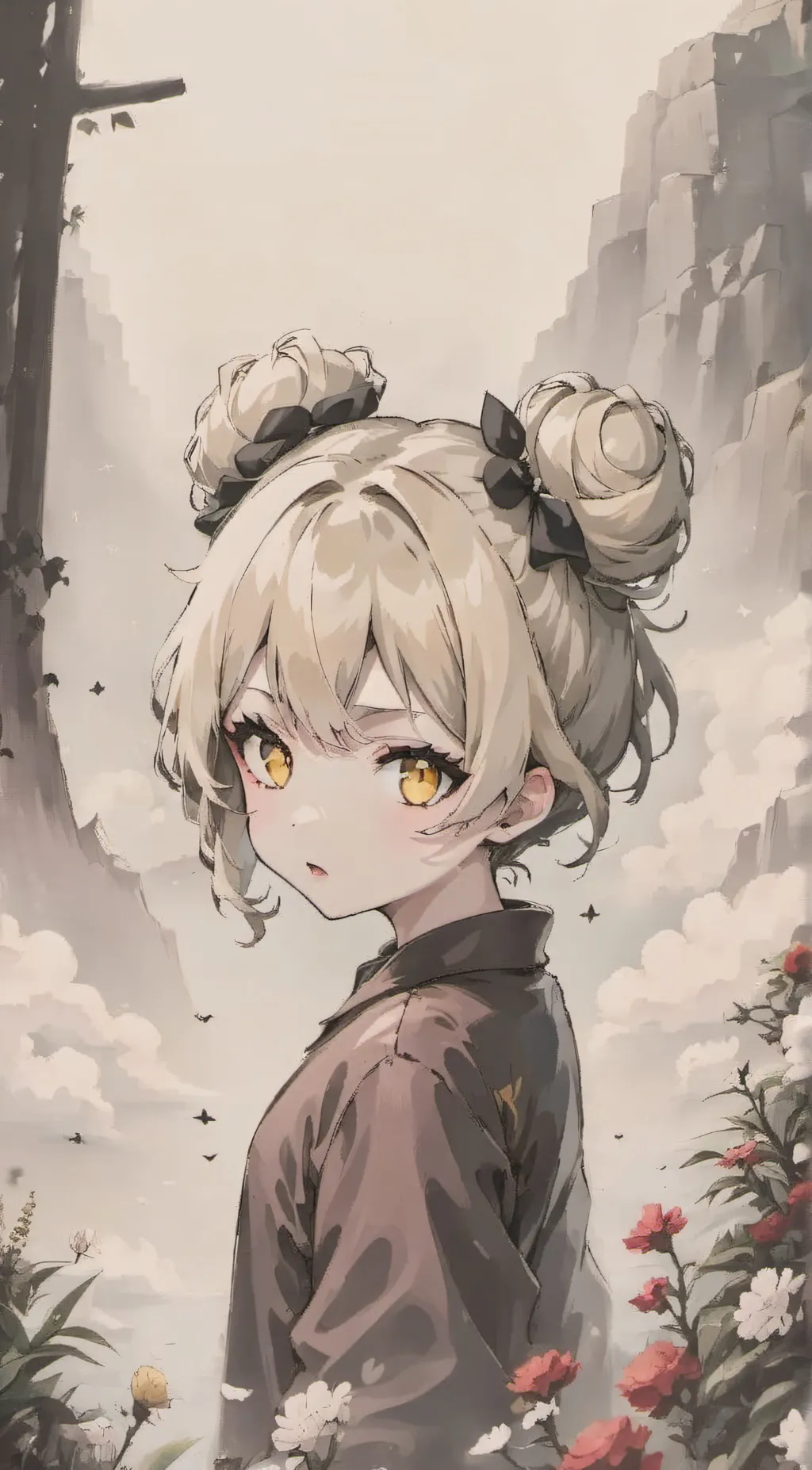 ai character: Toga background