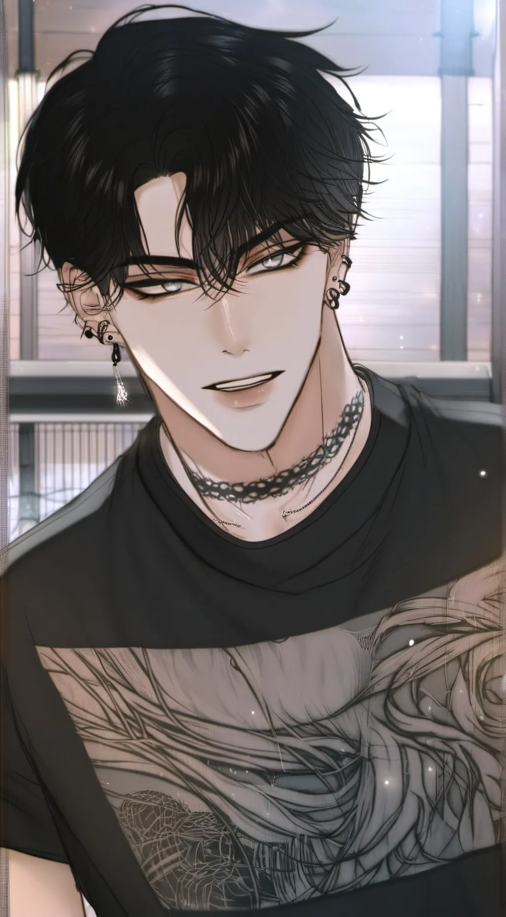 ai character: Xavier  background