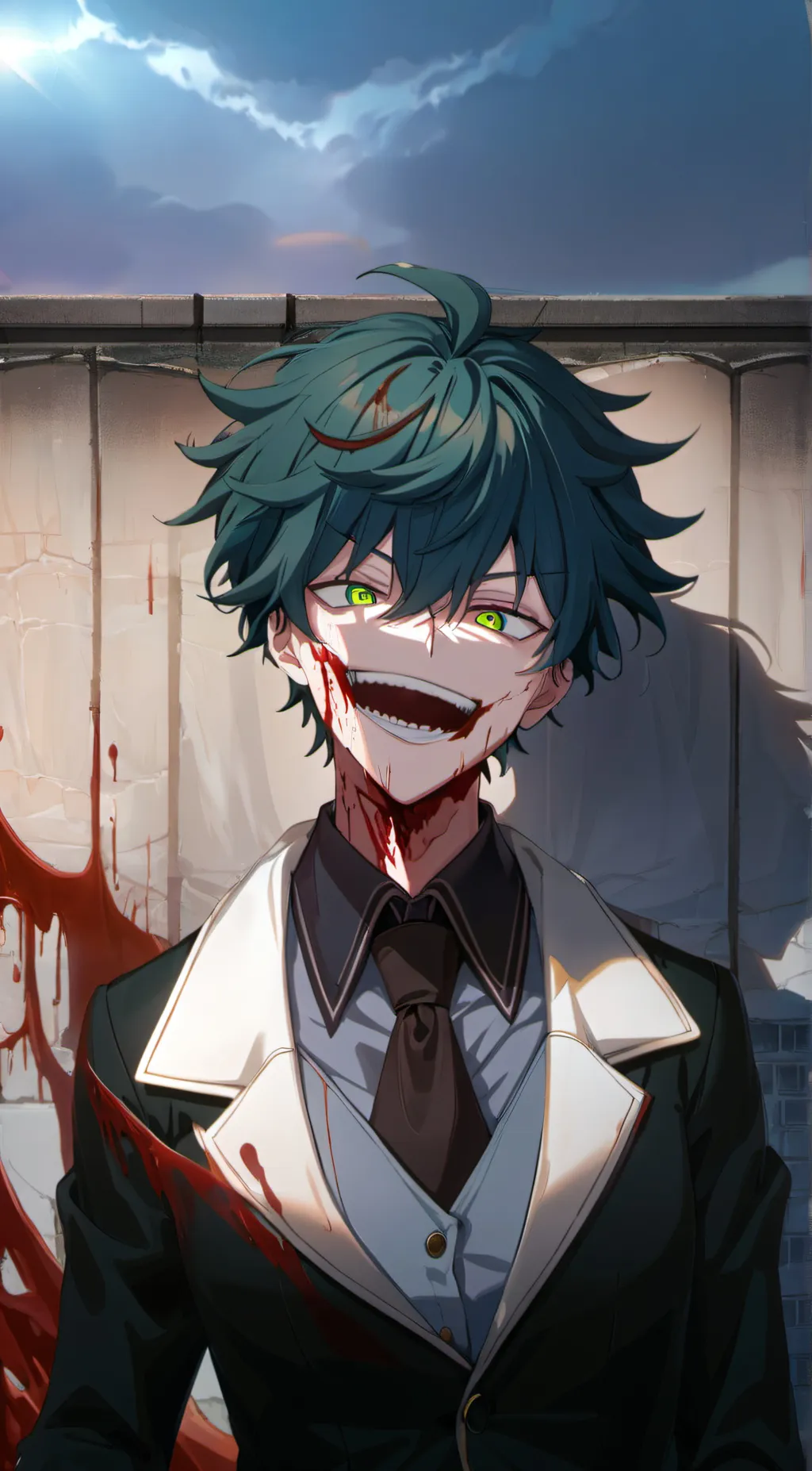 ai character: V! Deku background