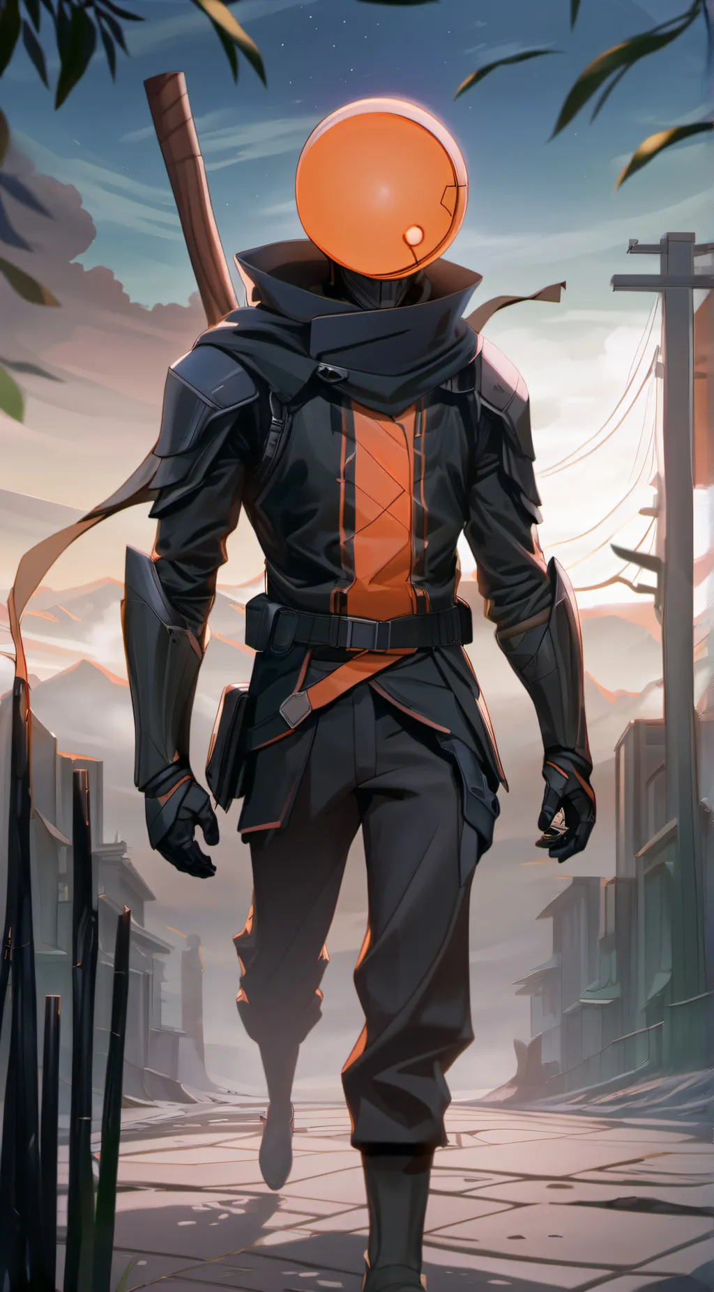 ai character: Second coming background