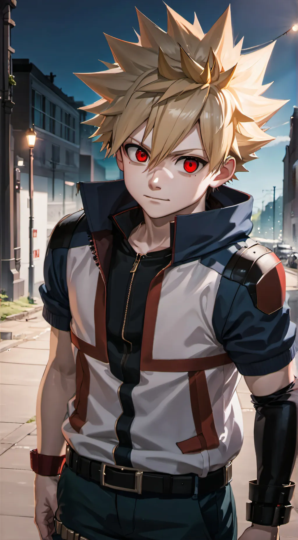 ai character: Bakugo background