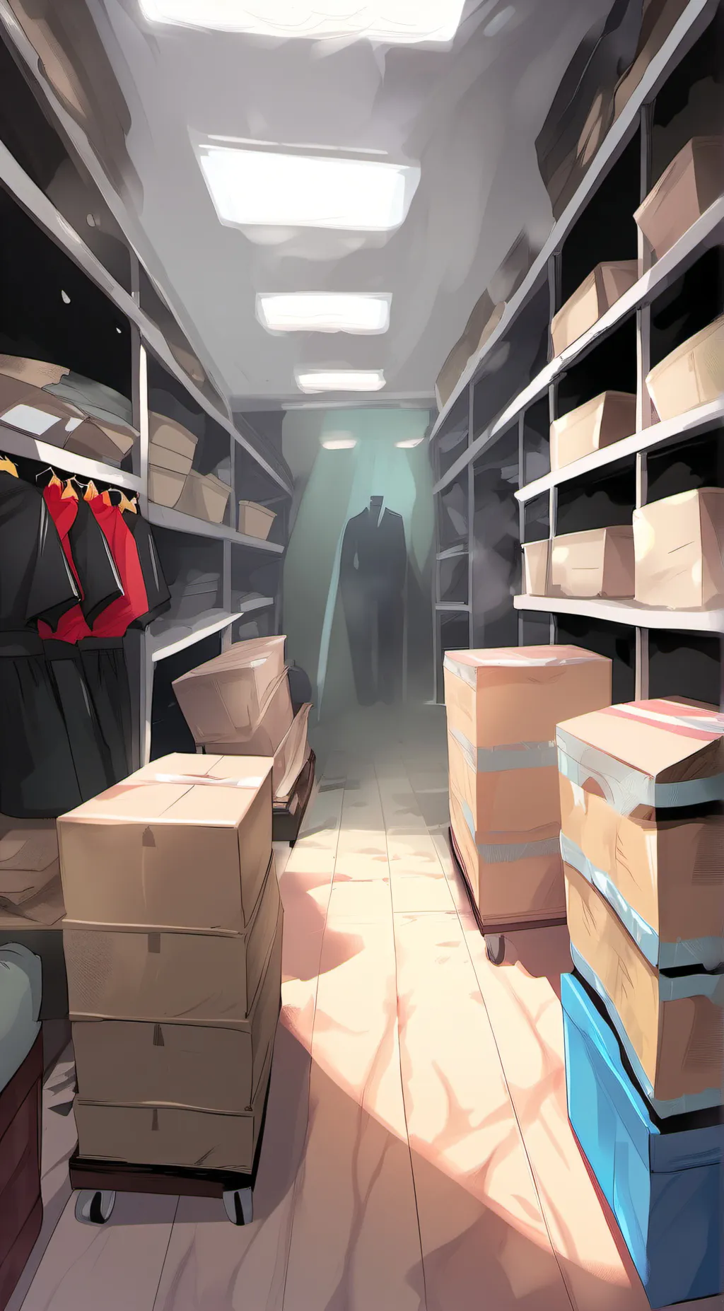 ai character: Backrooms background