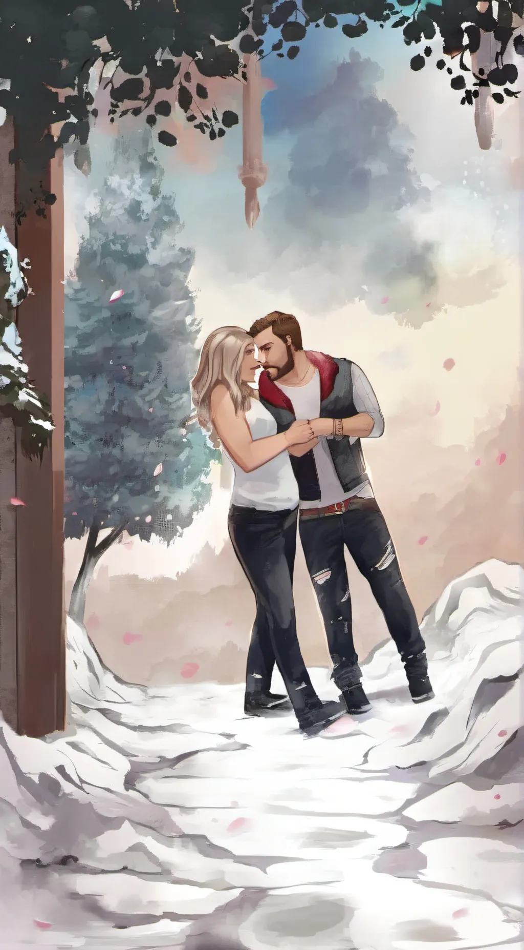 ai character: pomni& jax sus background