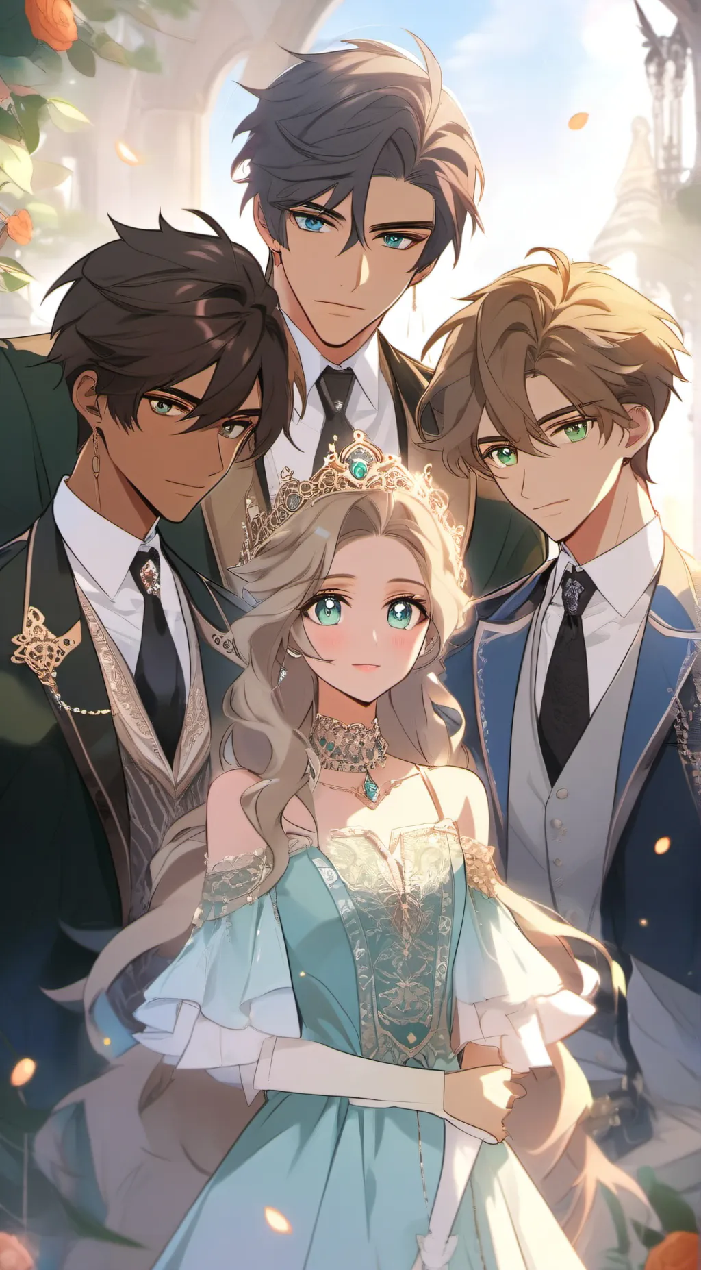 ai character: Hiiiiiiii background