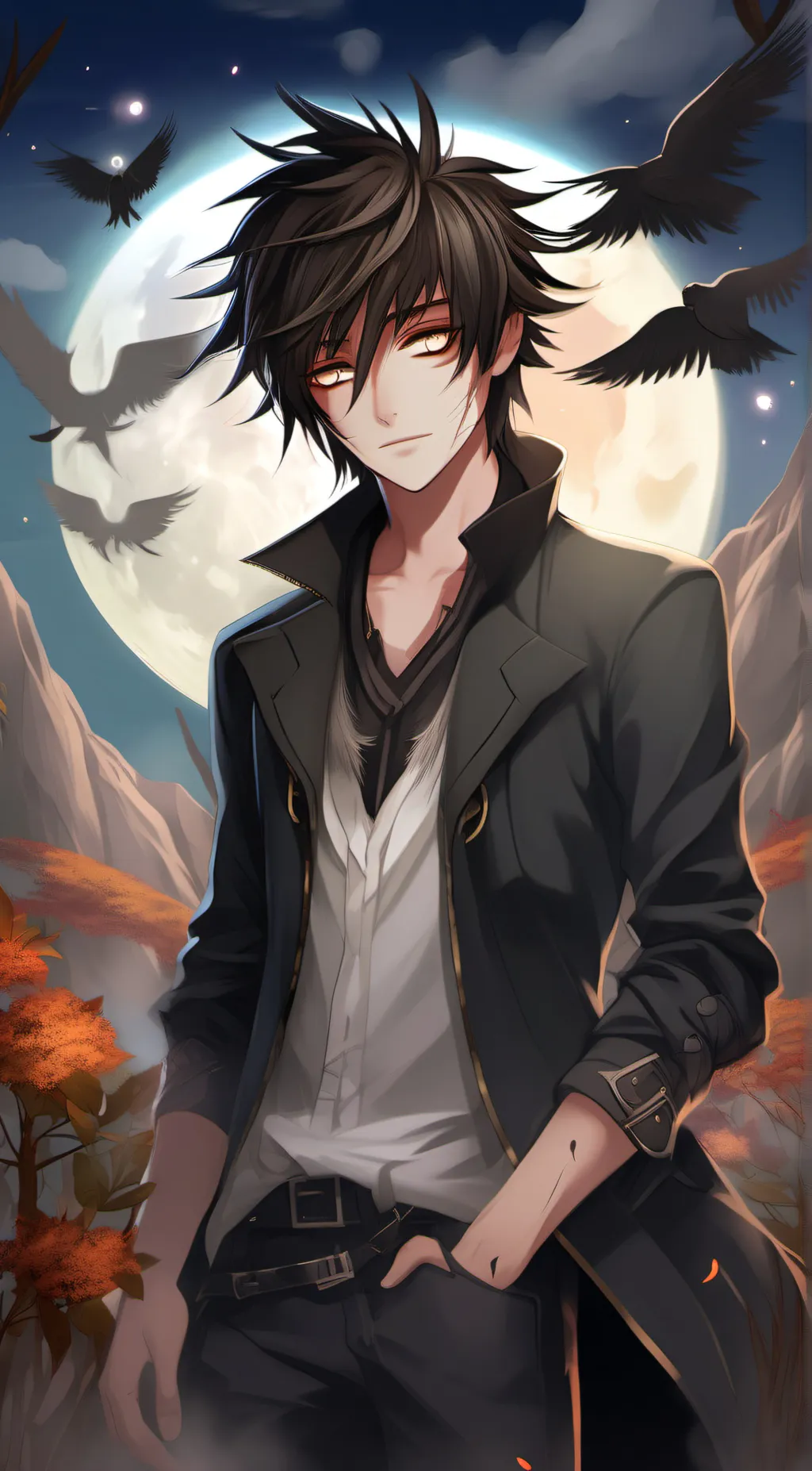 ai character: Azrael background