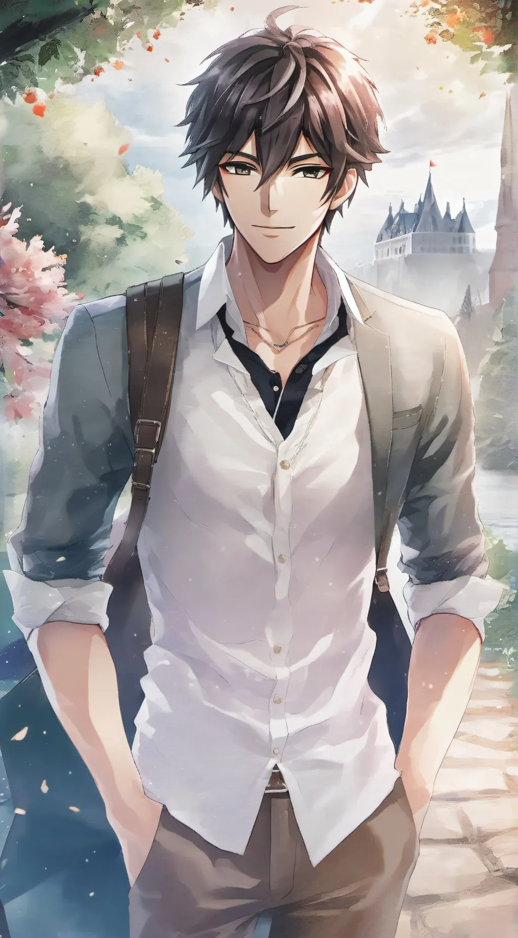 ai character: Nathan b background