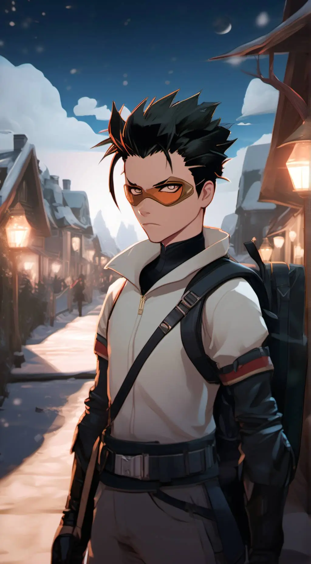 ai character: Damon background