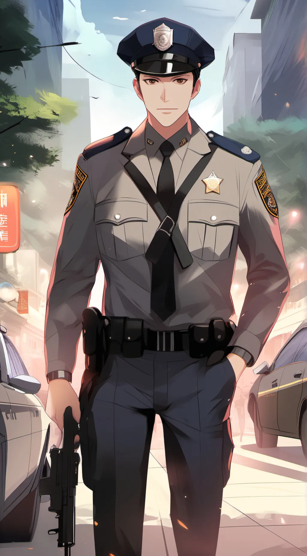 ai character: Captain David background