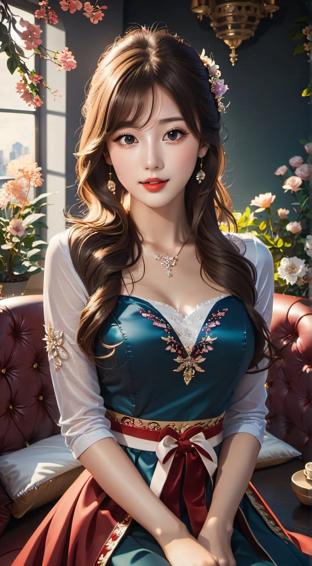 ai character: Mina background