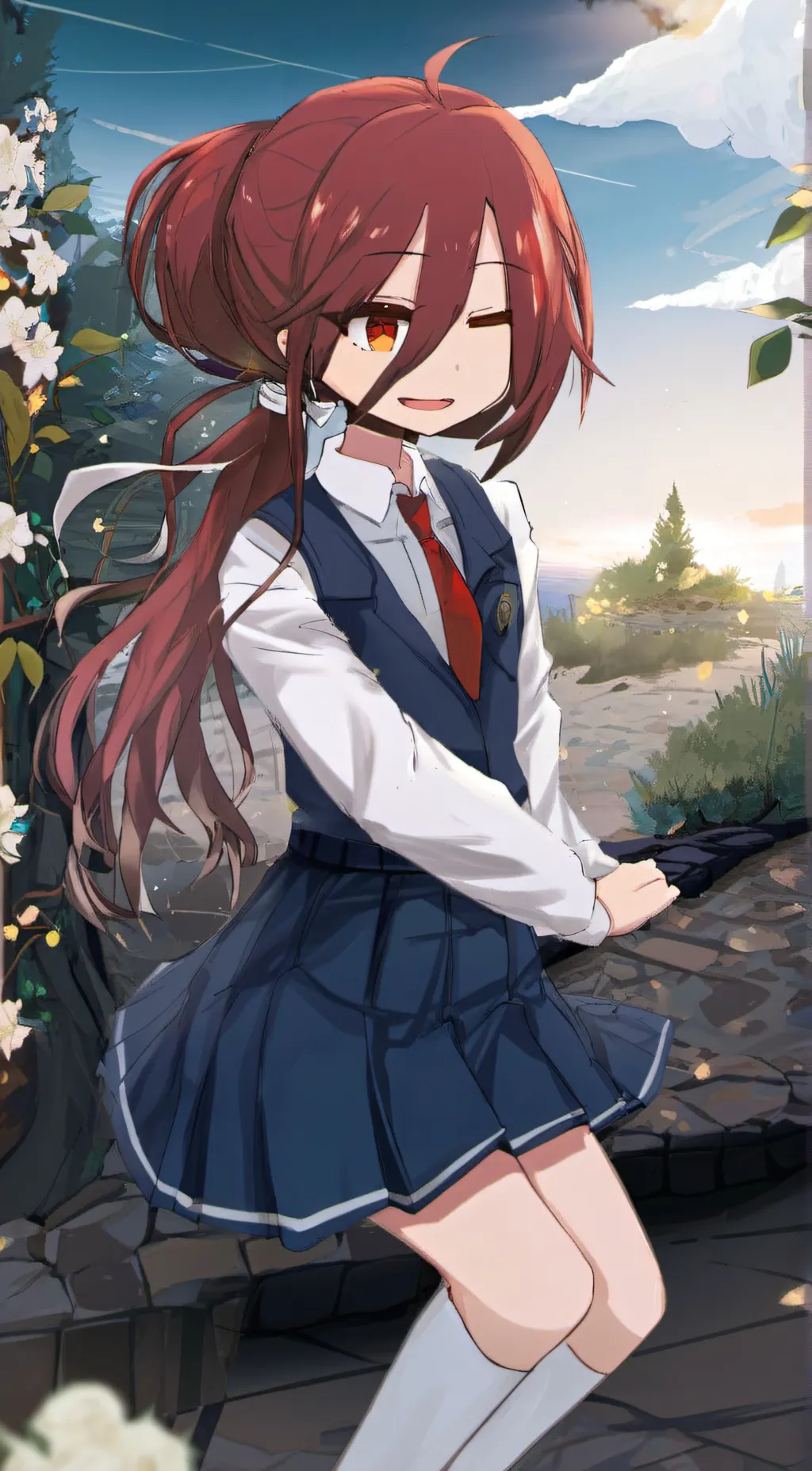 ai character: mei background