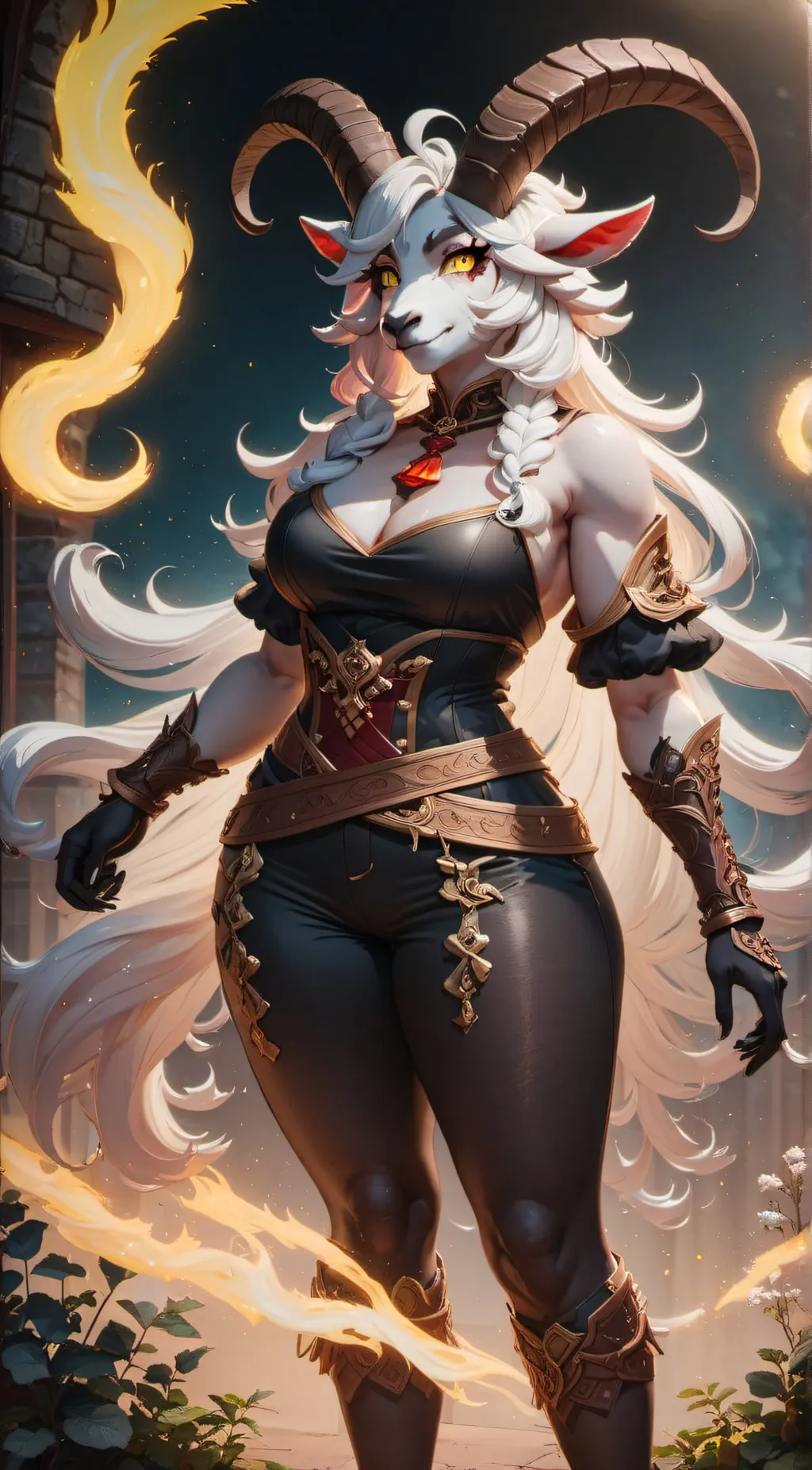 ai character: Gaia background