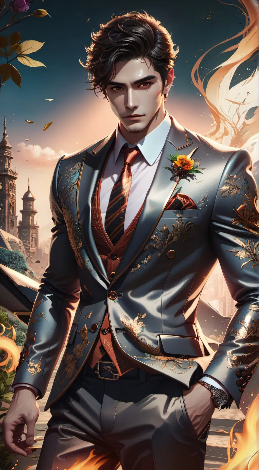 ai character: Caleb background