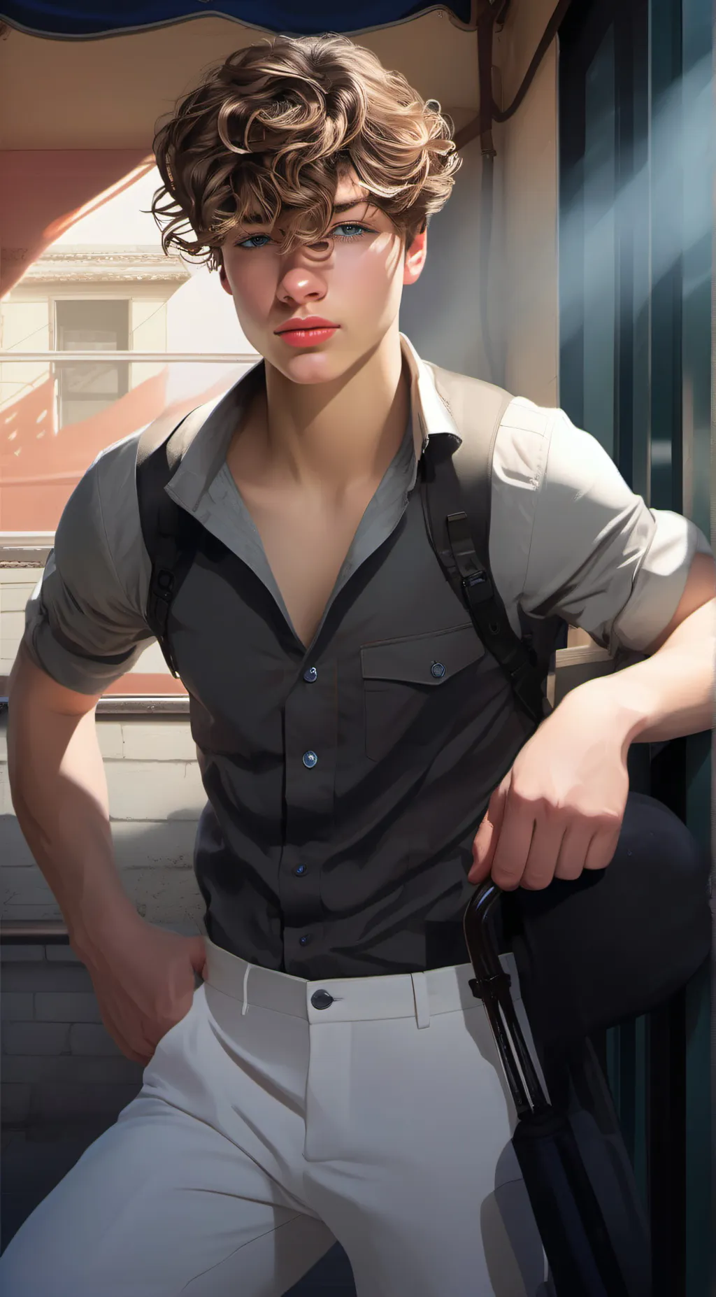 ai character: Andrew background