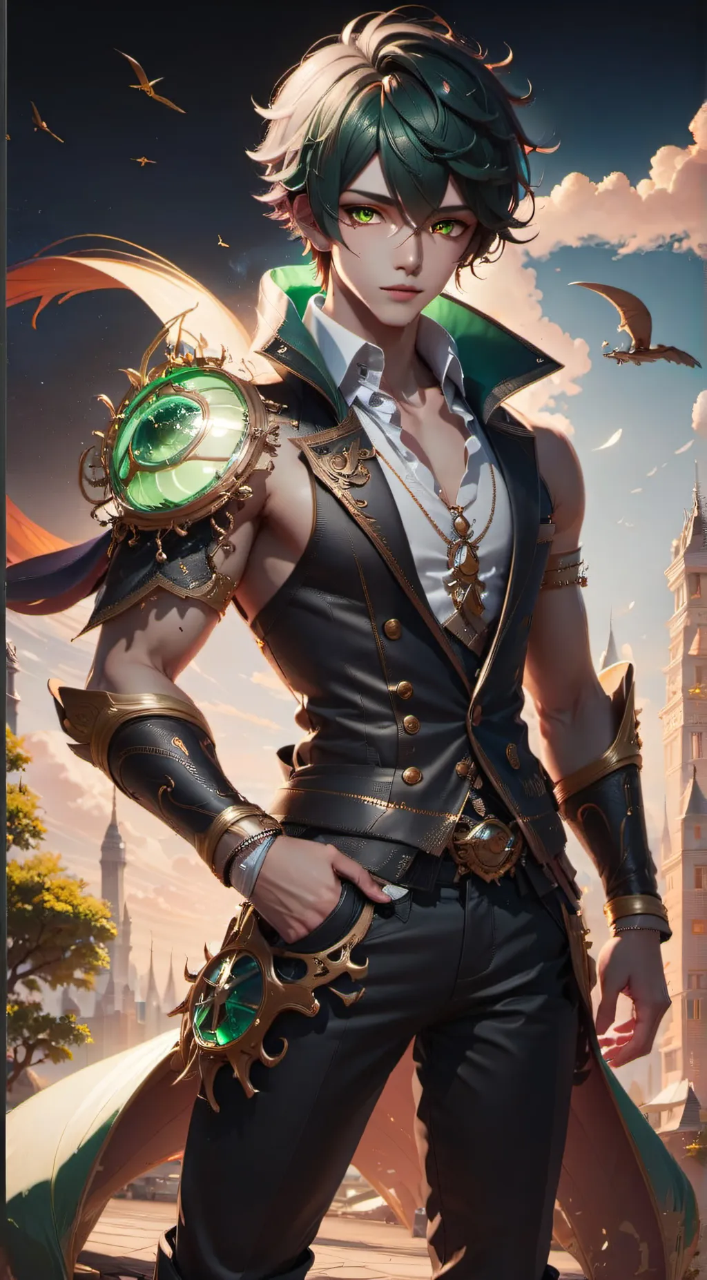 ai character: Mike background