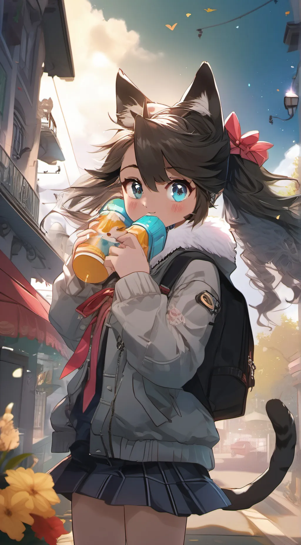 ai character: Sahara  background